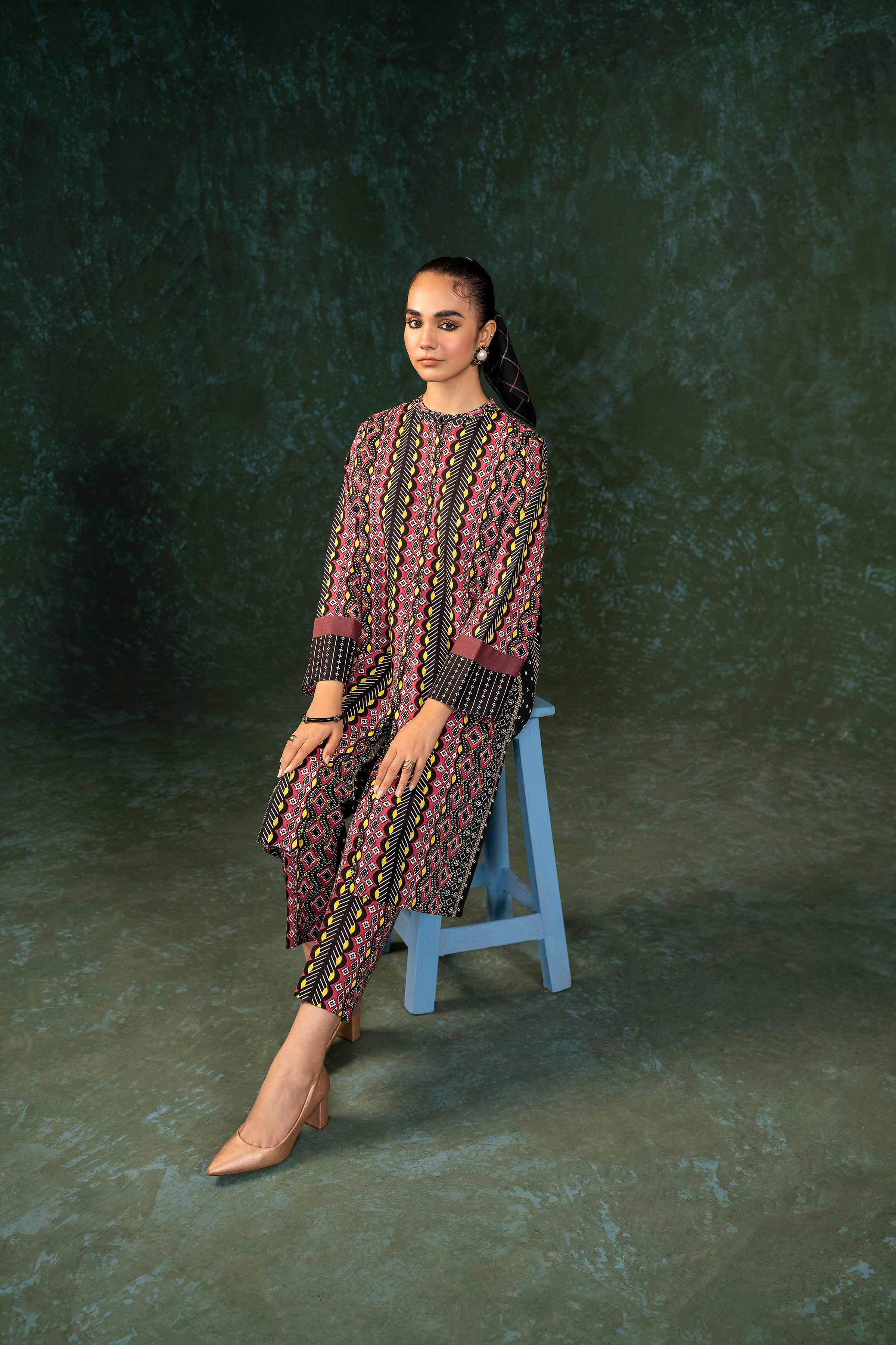 2 Piece - Printed Suit - PW23-294