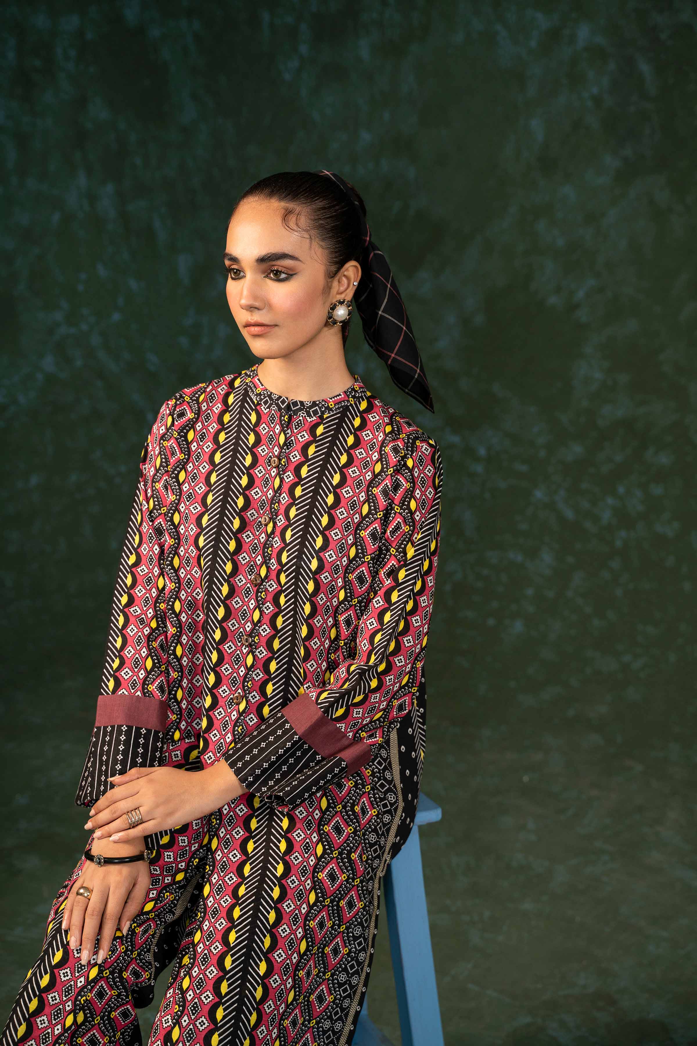 2 Piece - Printed Suit - PW23-294