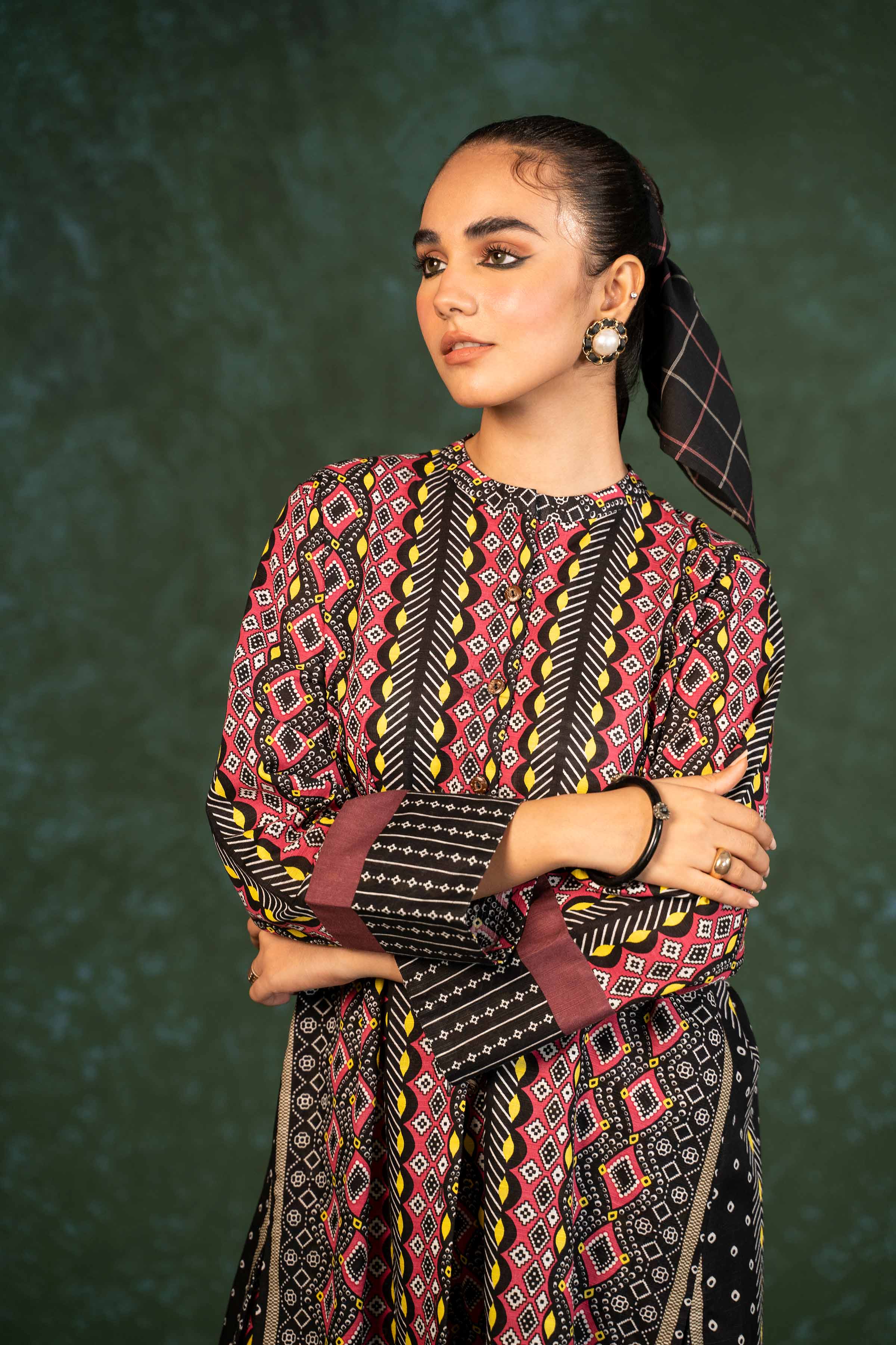 2 Piece - Printed Suit - PW23-294