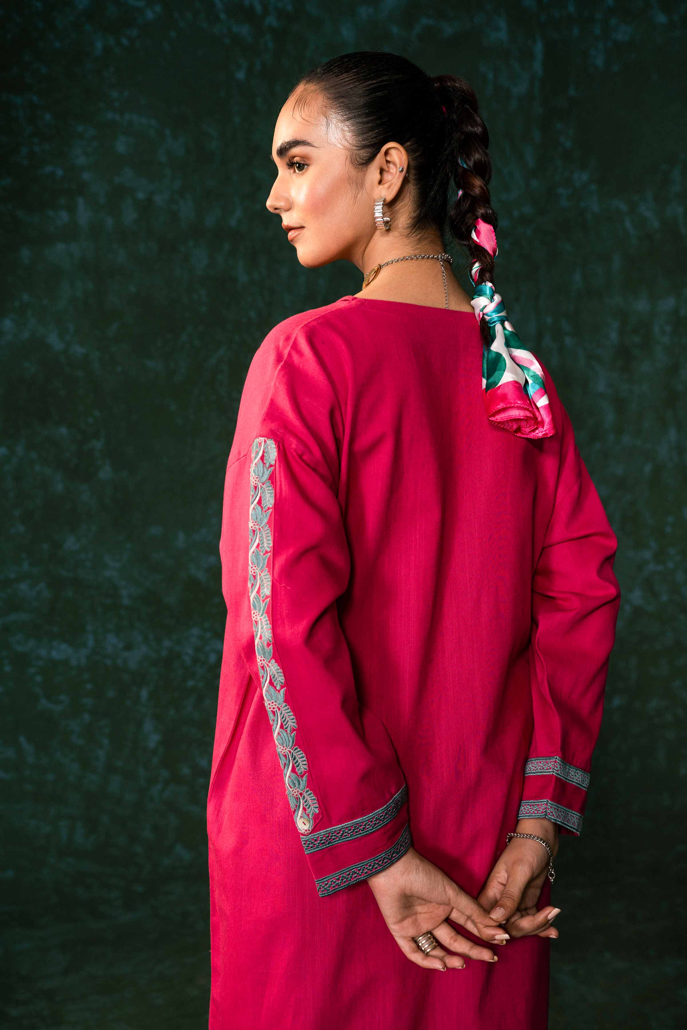 2 Piece - Embroidered Suit - PW23-64