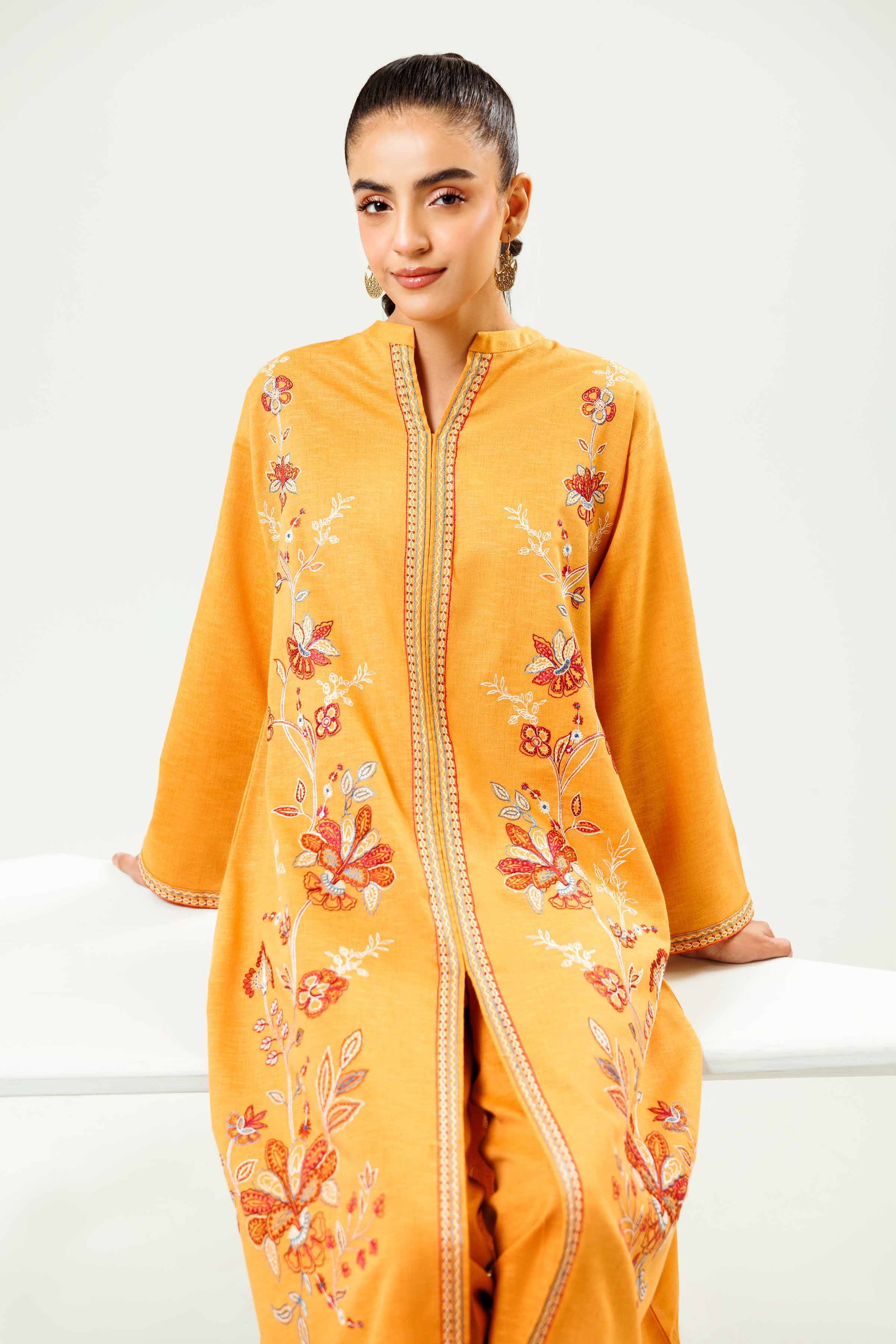 2 Piece - Embroidered Suit - PW24-115