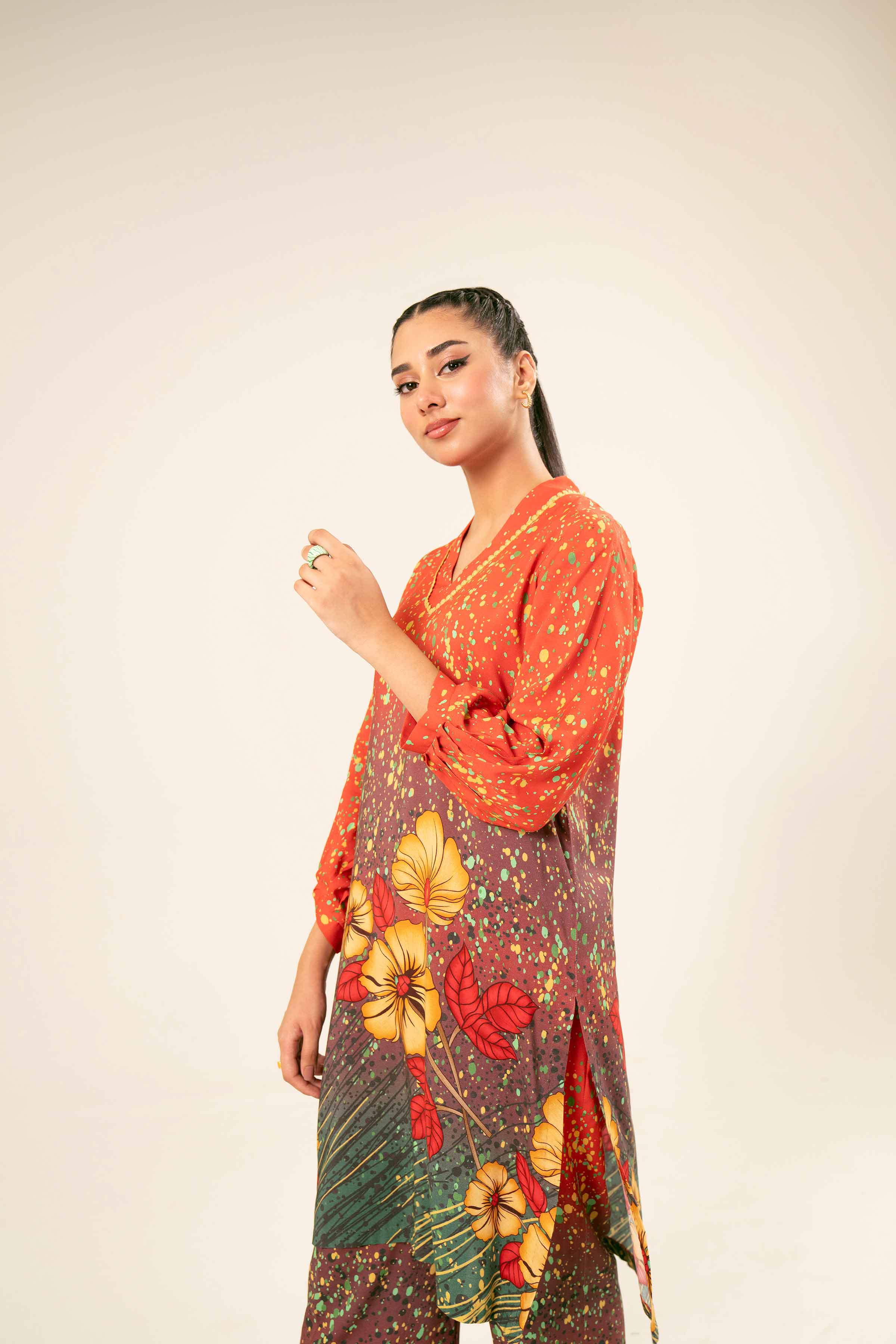 2 Piece - Printed Suit - PW24-120