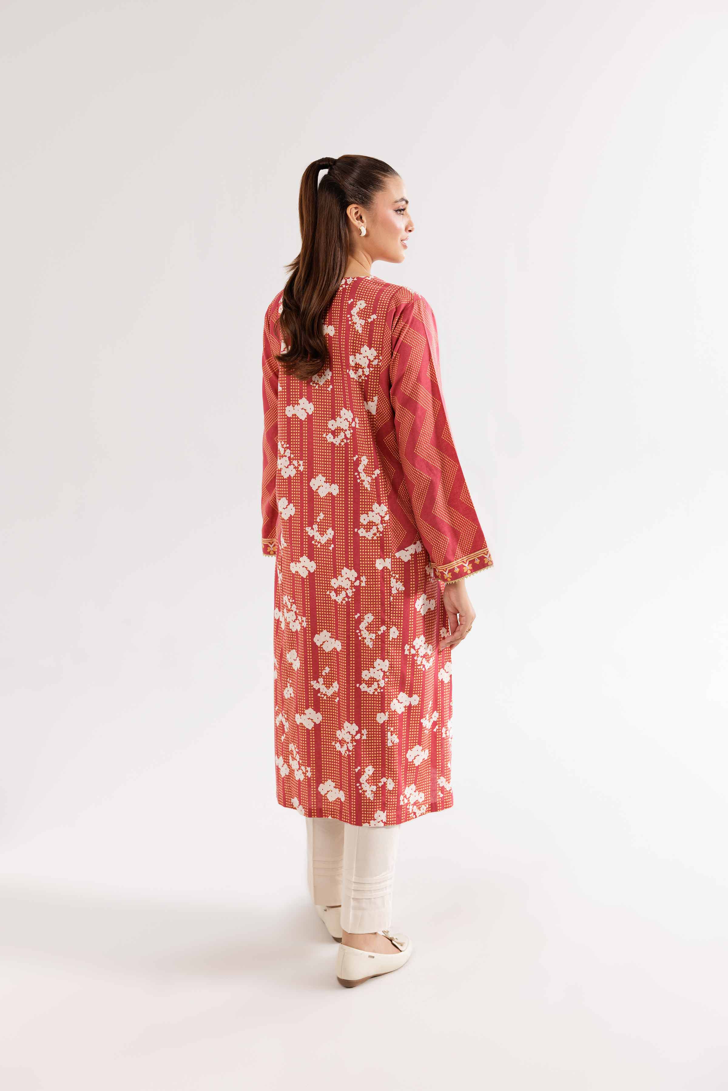 Printed Embroidered Shirt - PW24-144