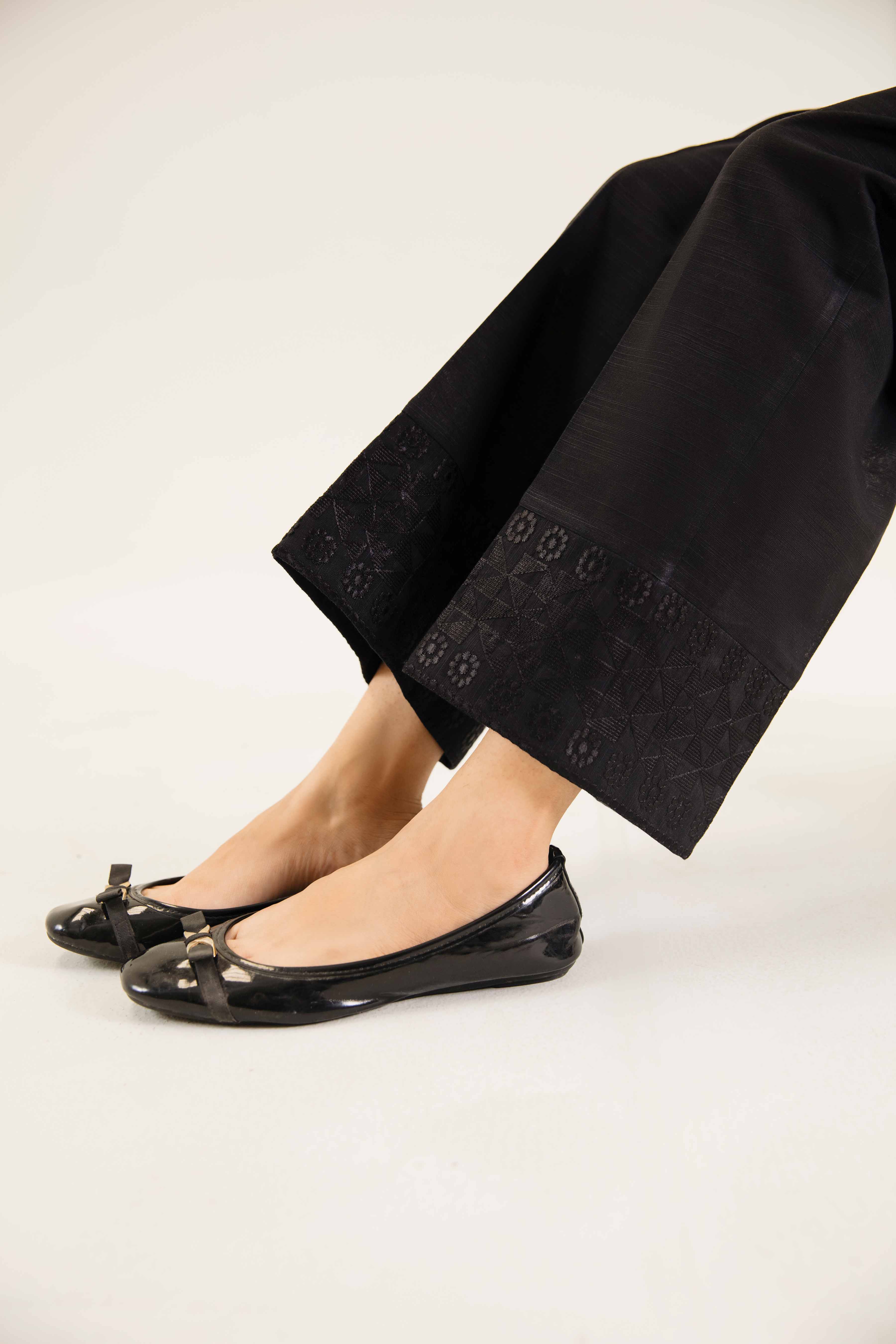 Embroidered Trousers - PW24-145