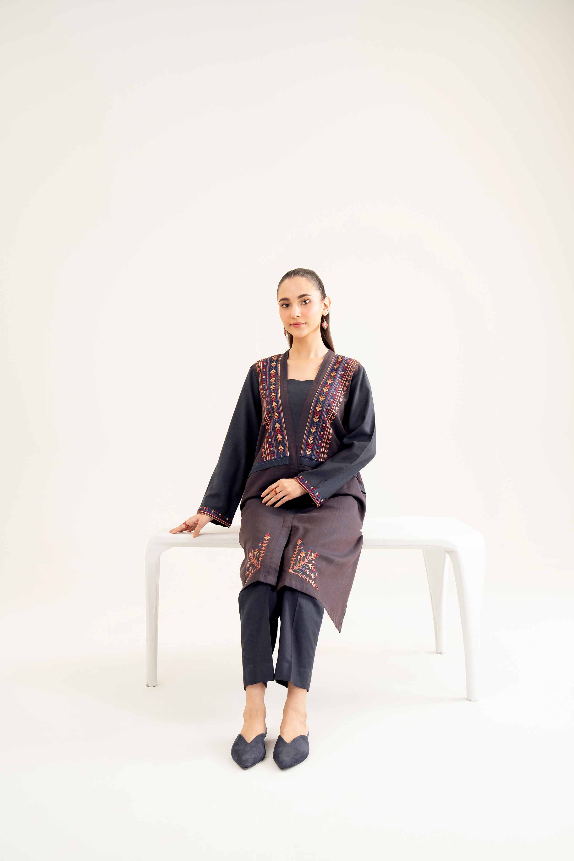 2 Piece - Embroidered Suit - PW24-20