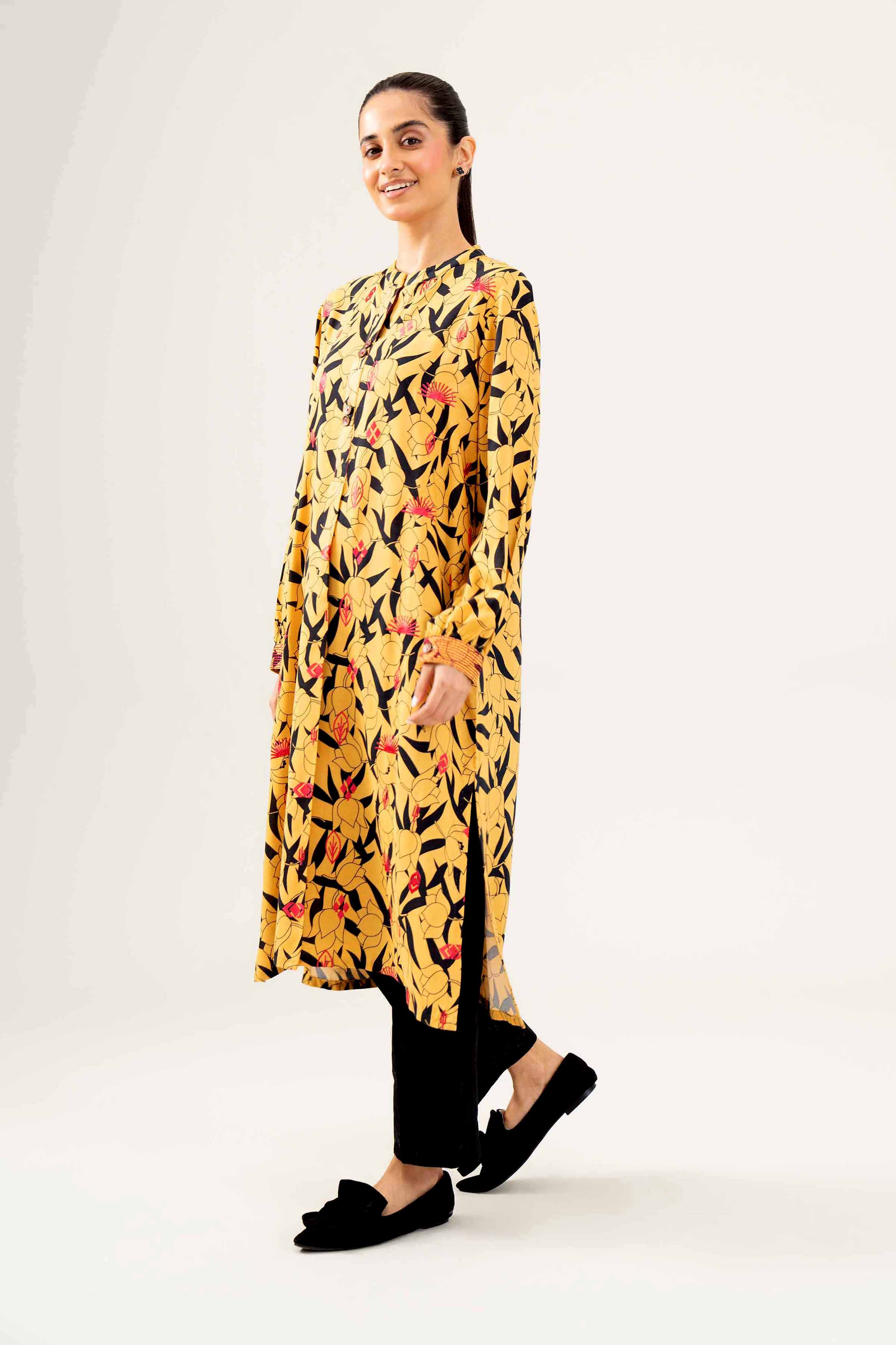 Printed Embroidered Shirt - PW24-244