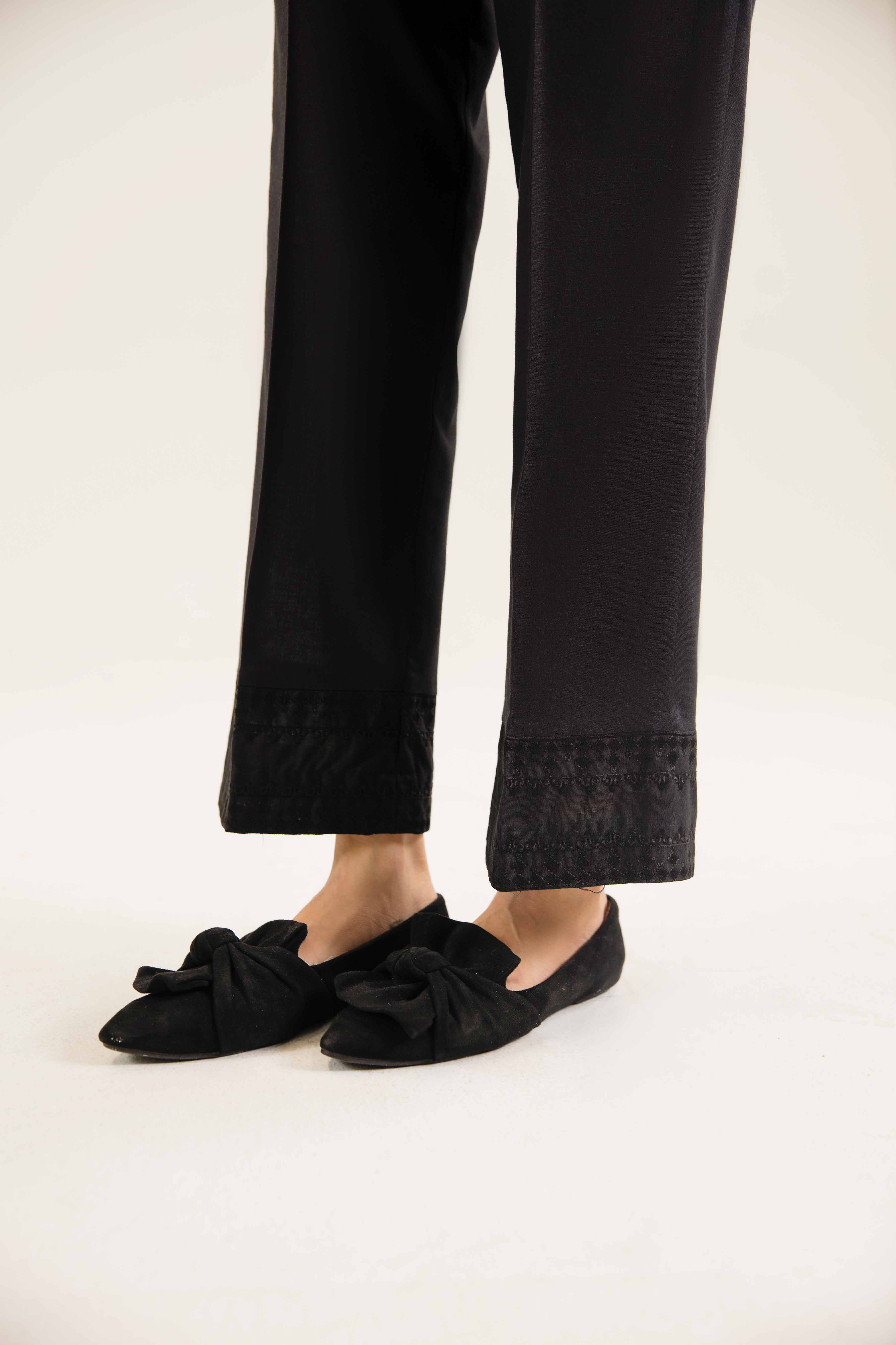 Embroidered Trousers - PW24-251