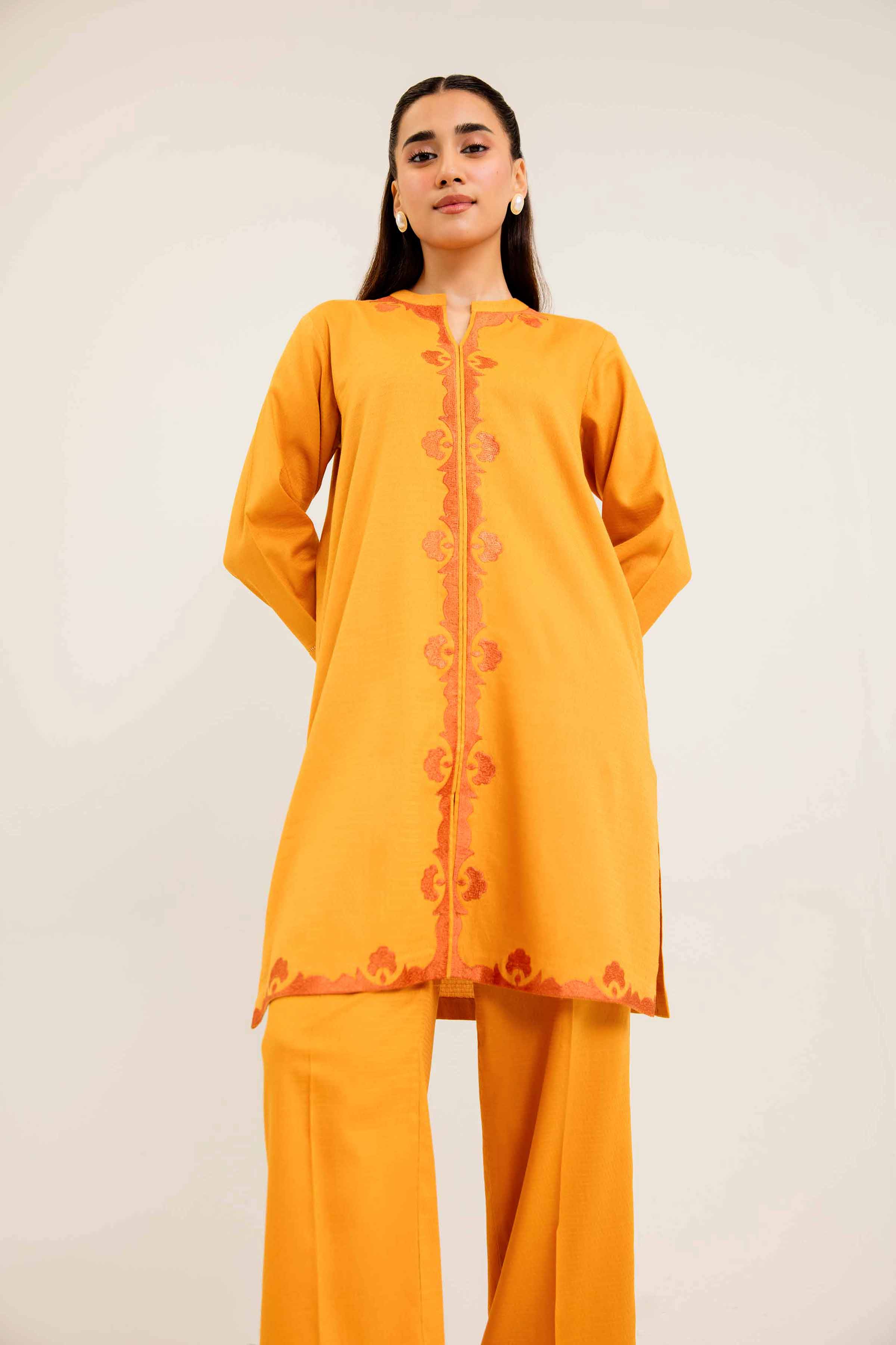 2 Piece - Embroidered Suit - PW24-255
