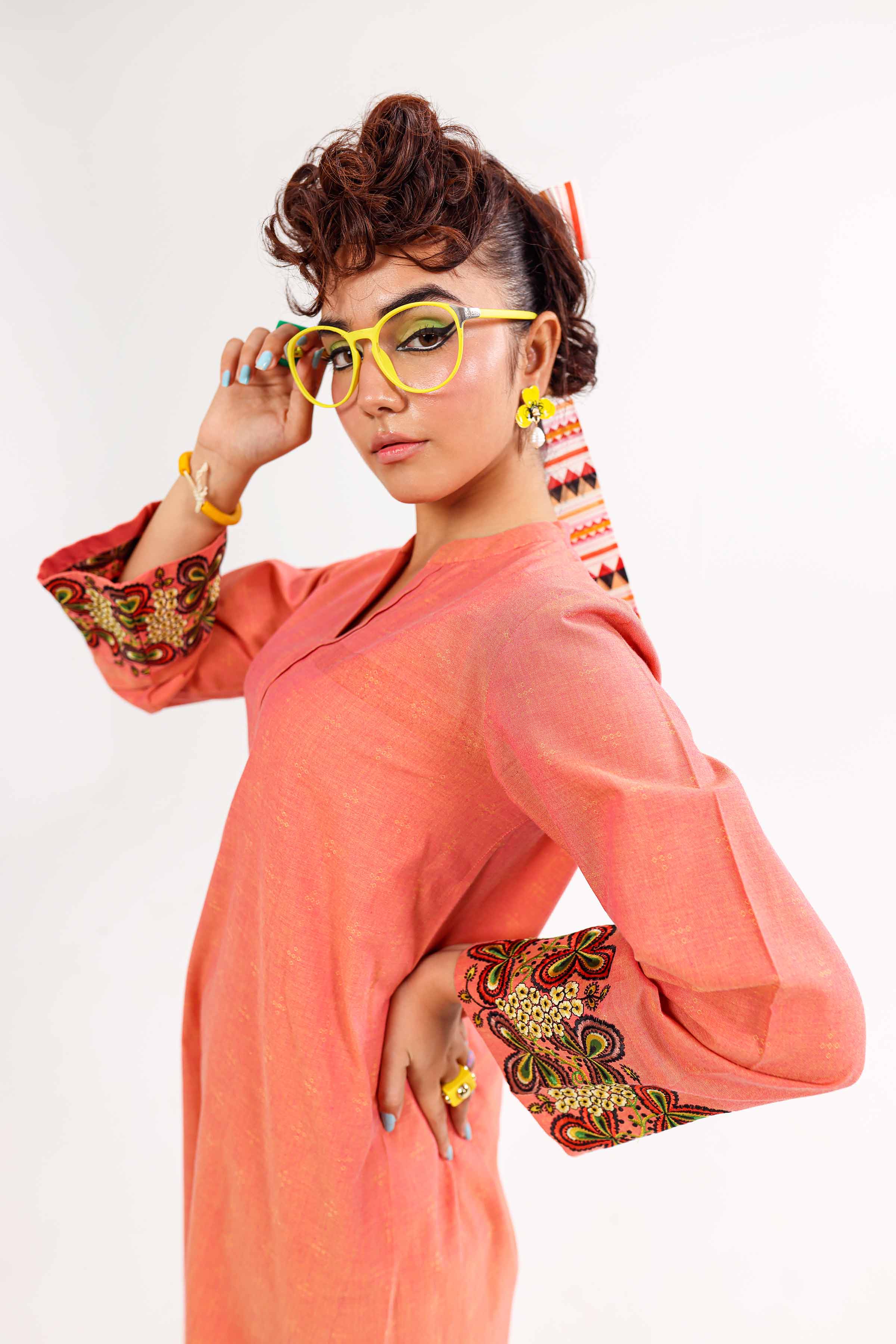 2 Piece - Embroidered Suit - PW24-30