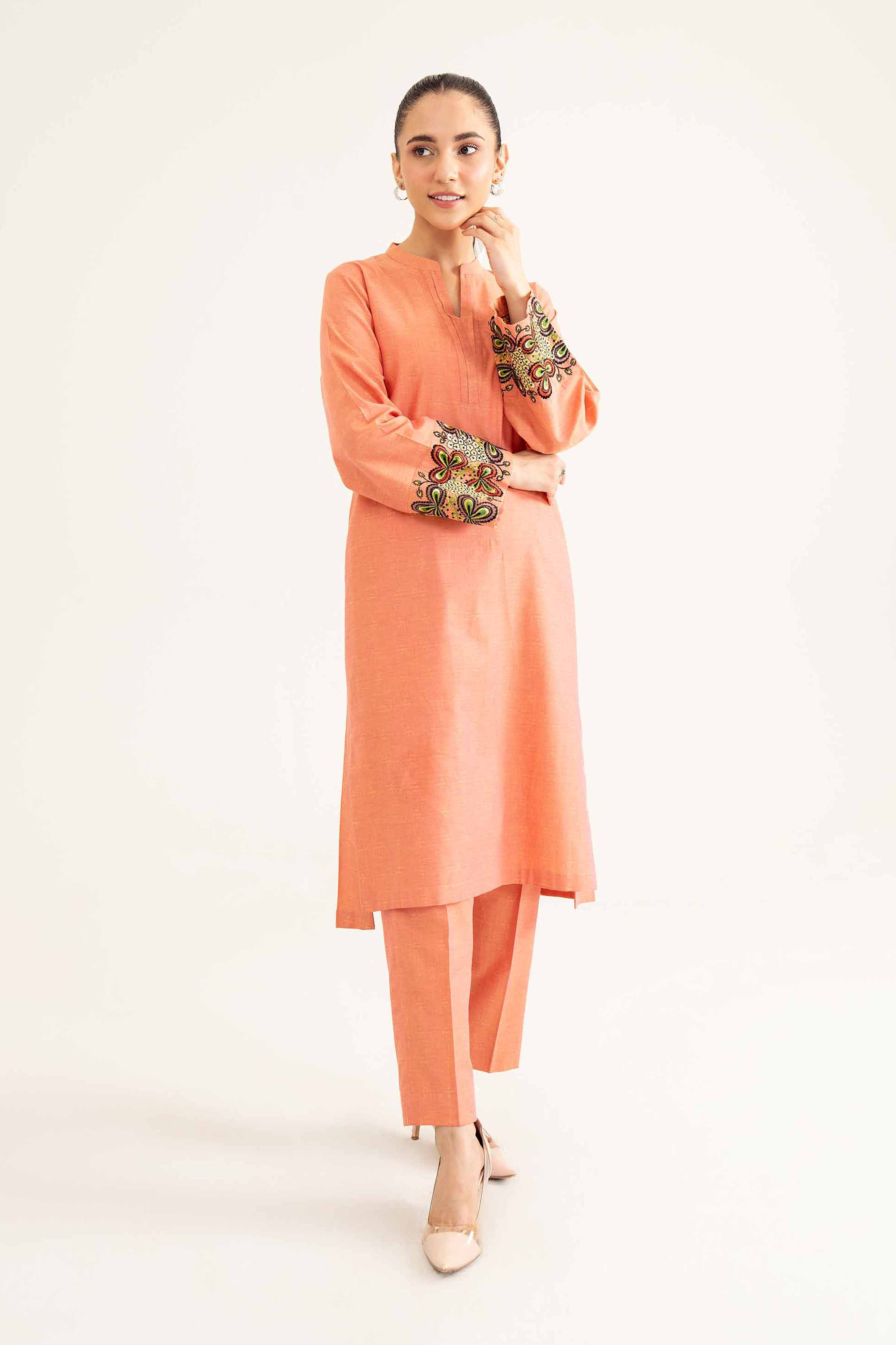 2 Piece - Embroidered Suit - PW24-30