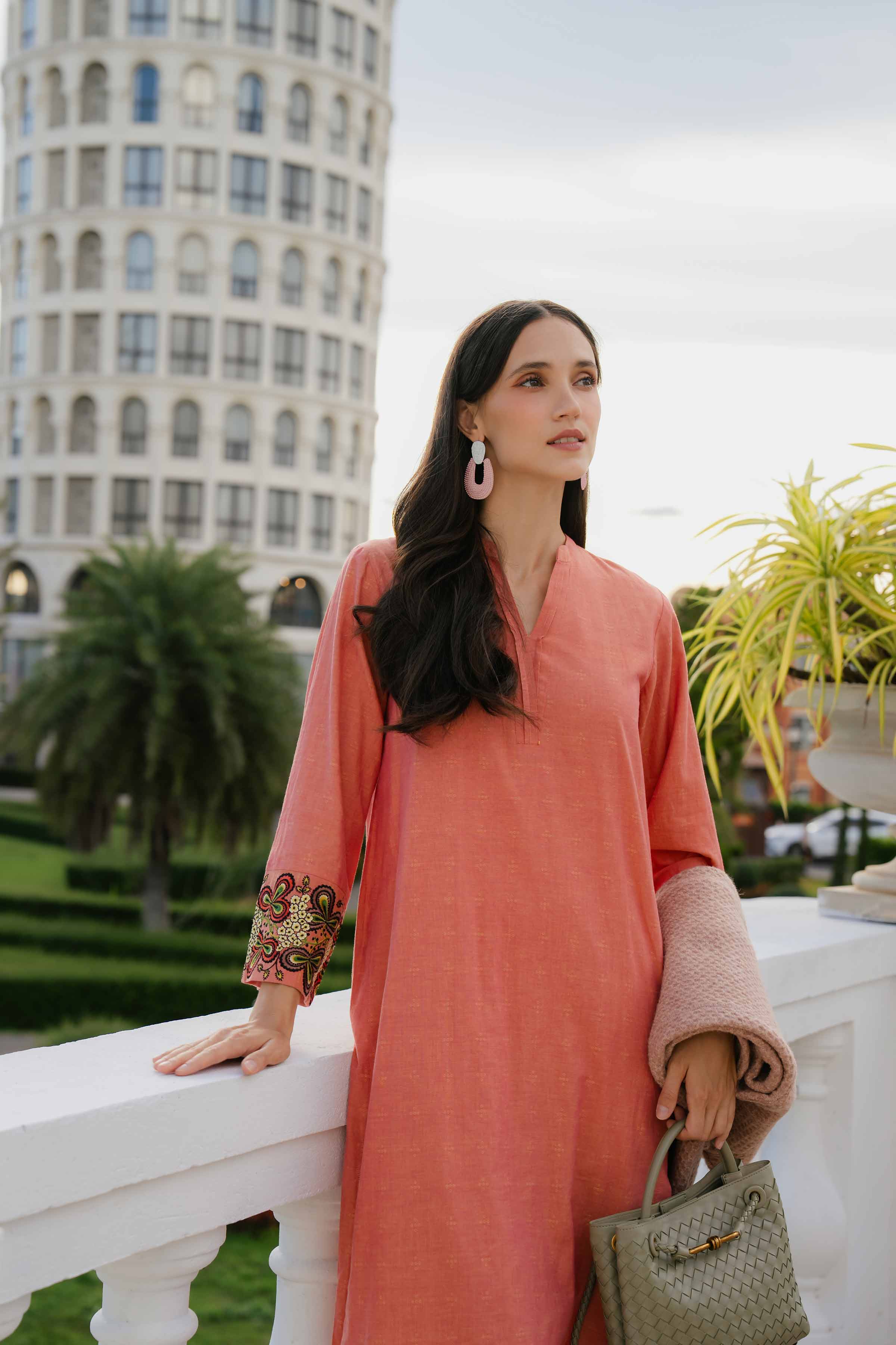 2 Piece - Embroidered Suit - PW24-30