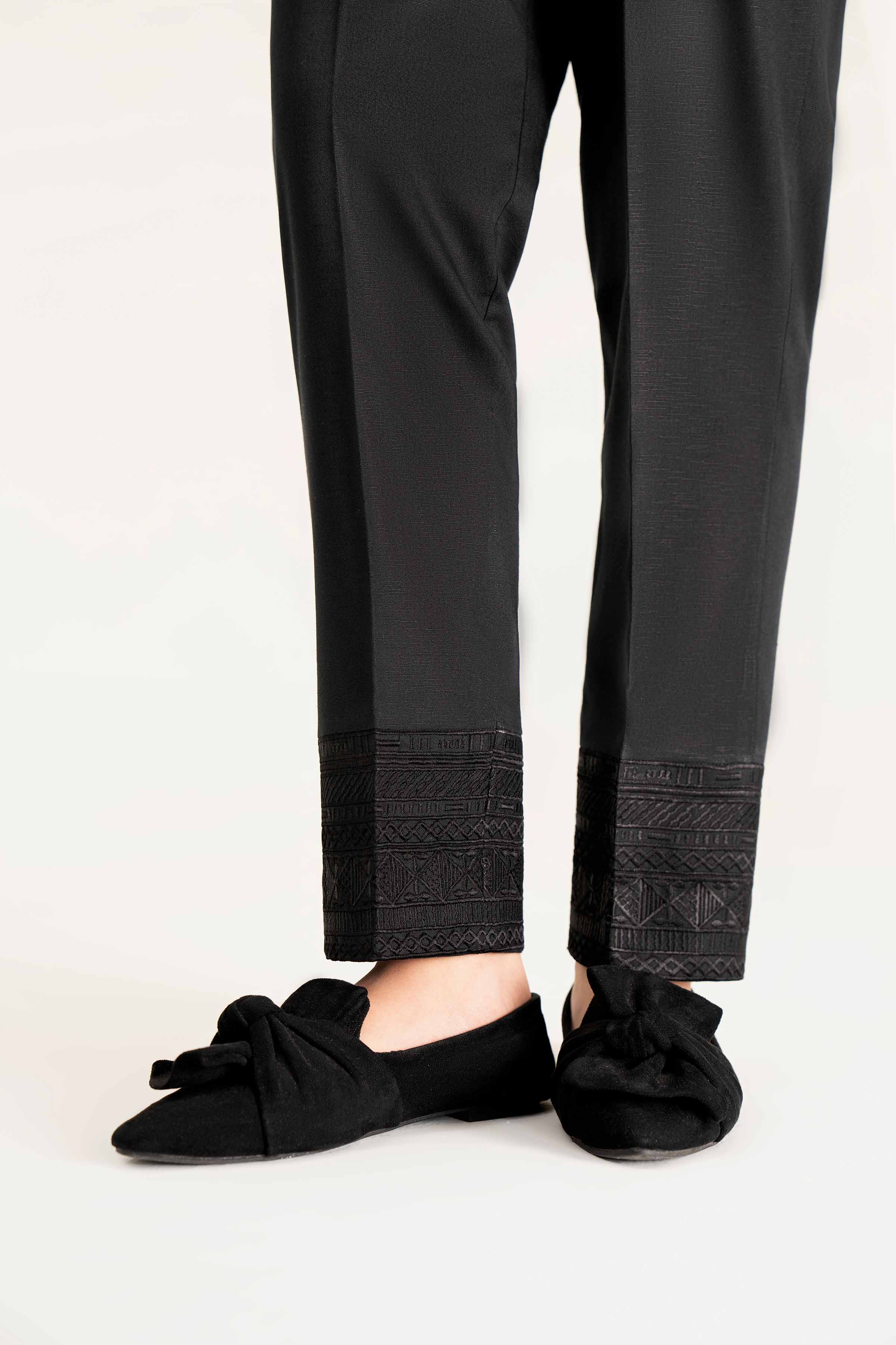 Embroidered Trousers - PW24-65