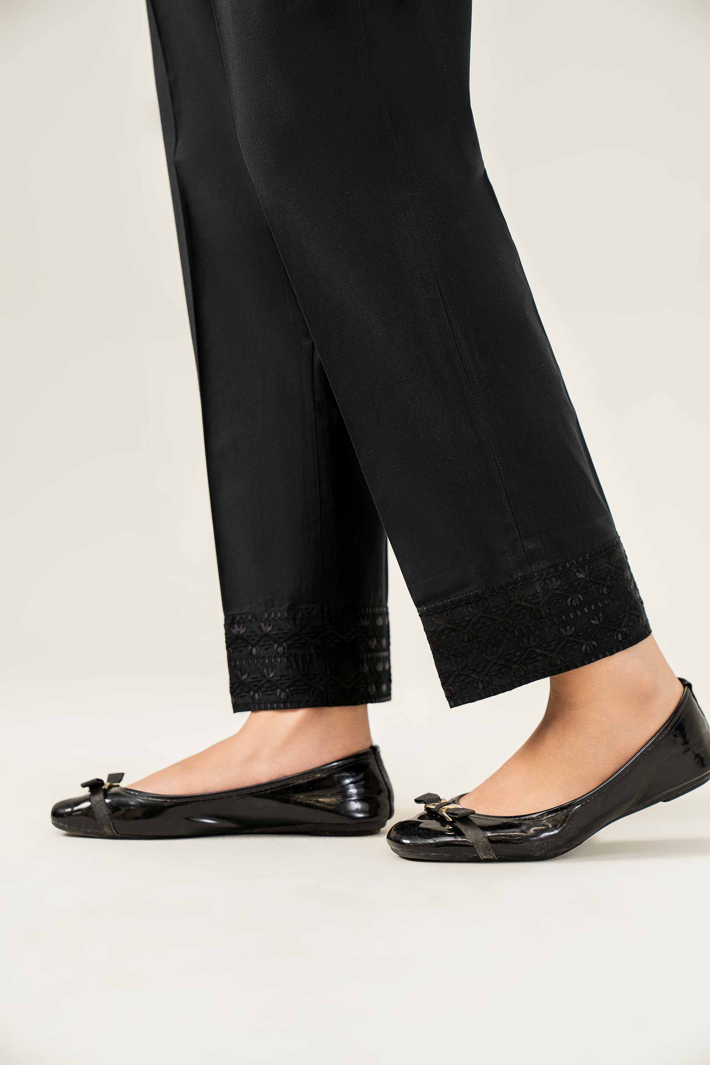 Embroidered Trousers - PW24-74