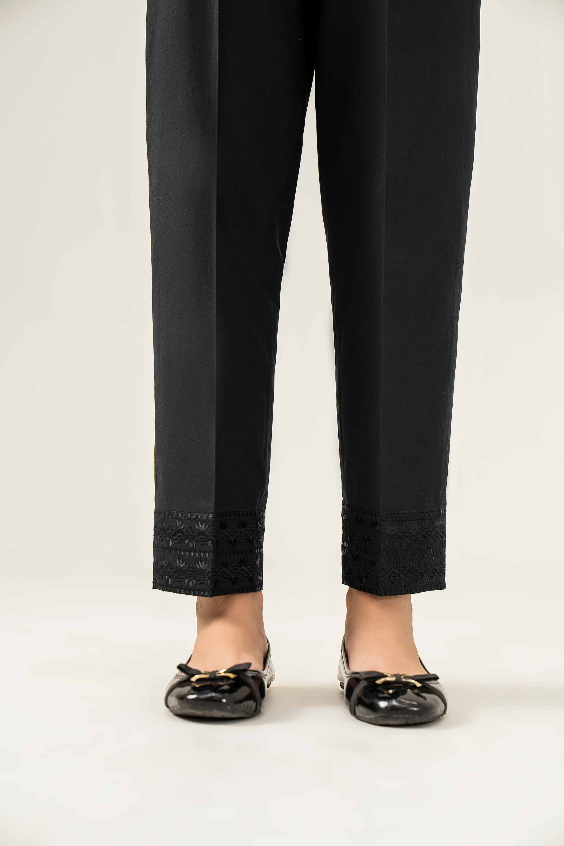Embroidered Trousers - PW24-74