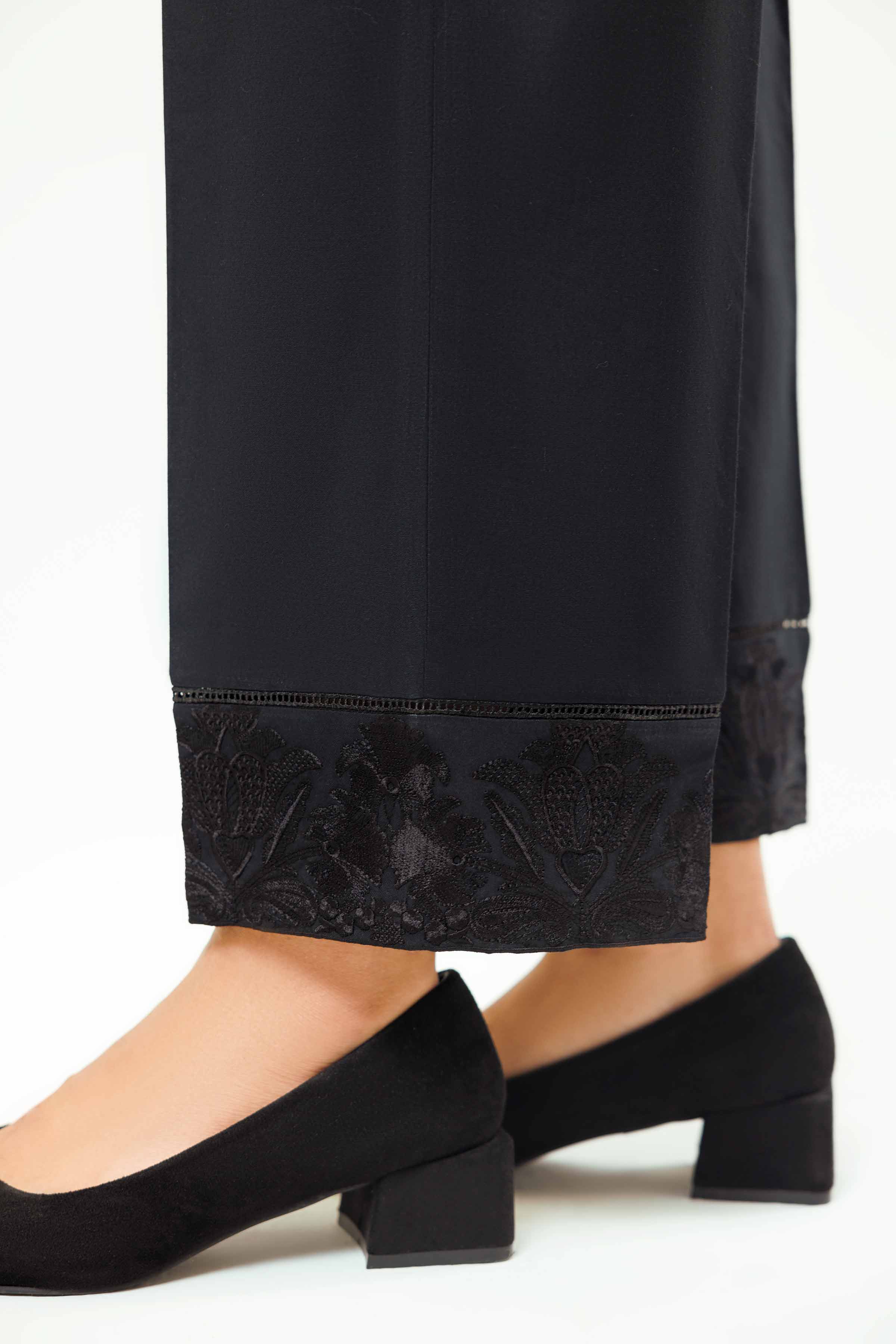 Embroidered Trousers - PW24-77