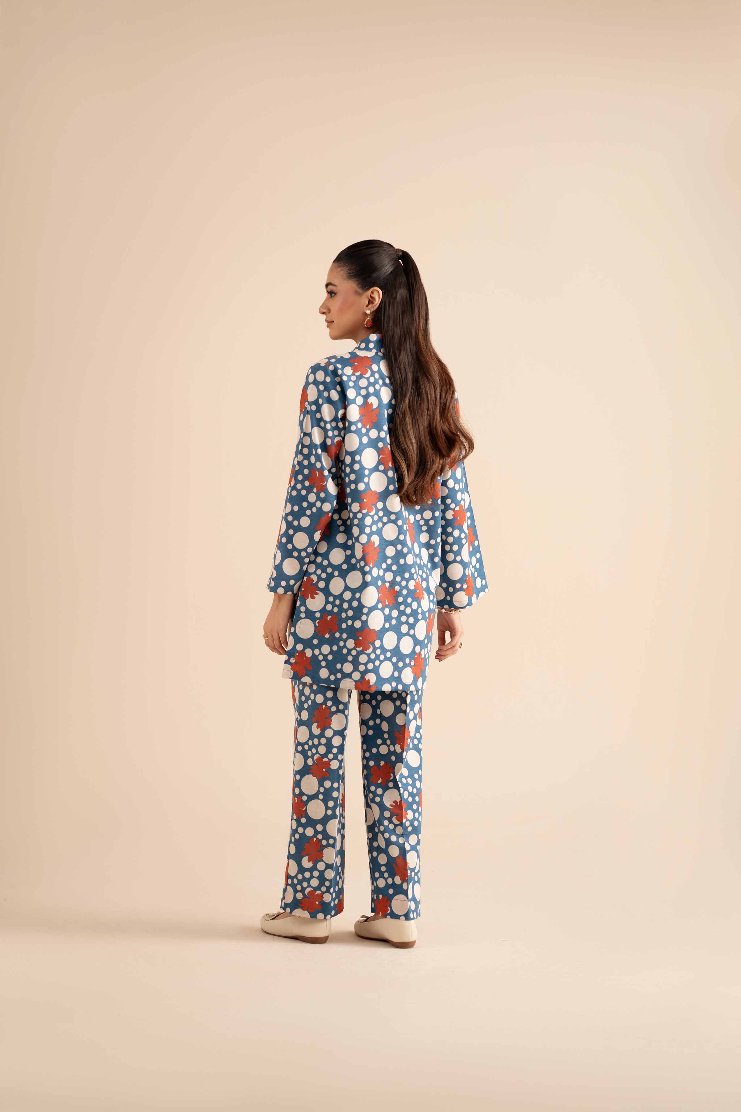 NISHATUAE - Multi Solids Karandi 2-piece Ready to wear Dress