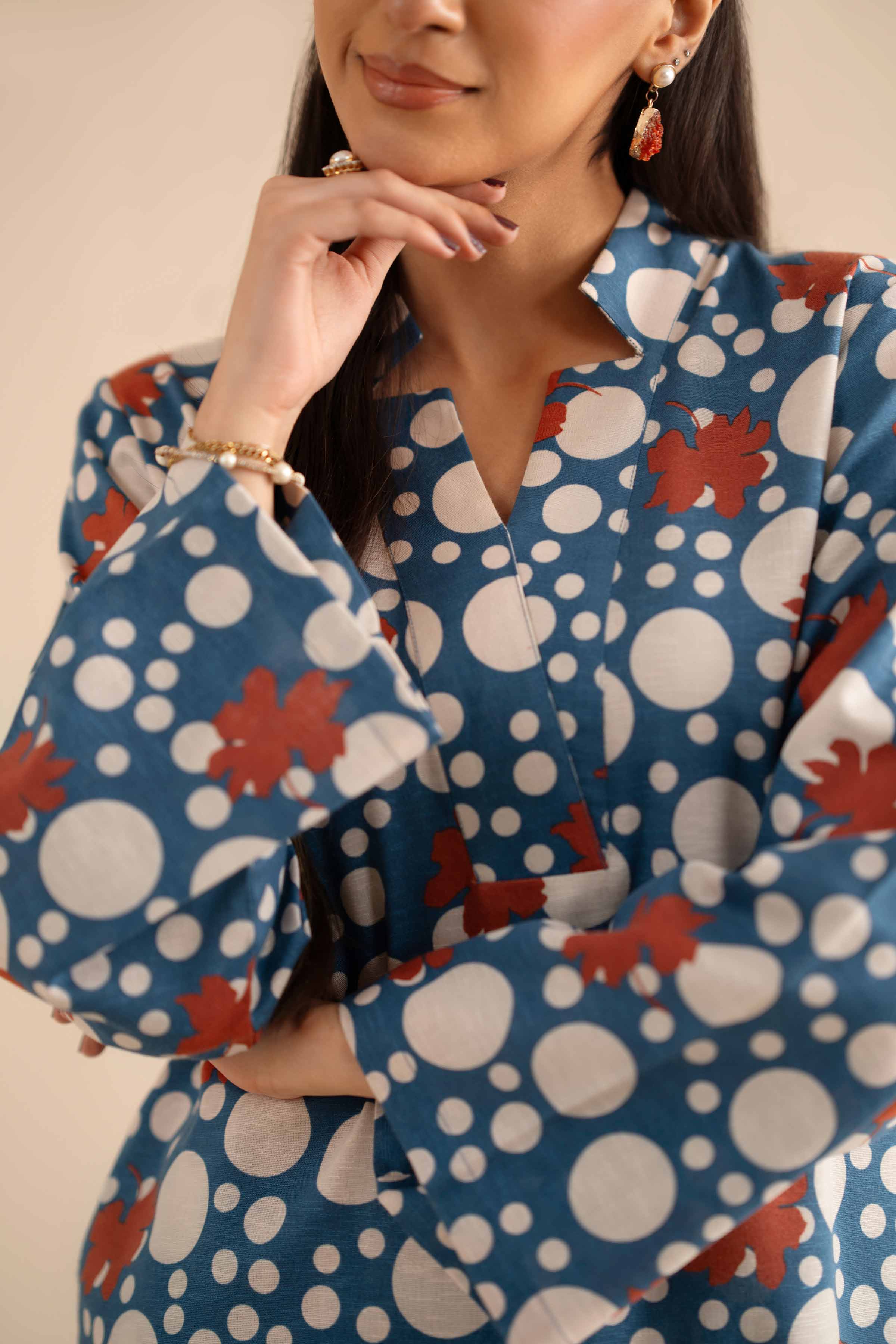 NISHATUAE - Multi Solids Karandi 2-piece Ready to wear Dress