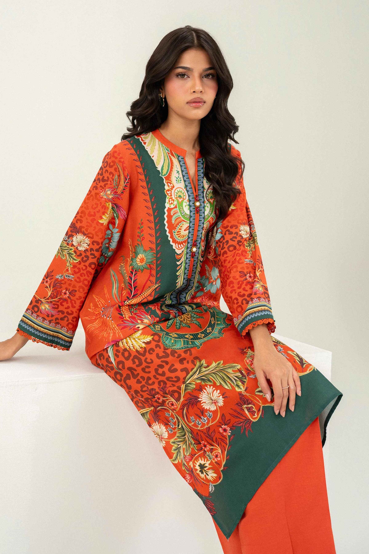 2 Piece - Printed Suit - PW25-320