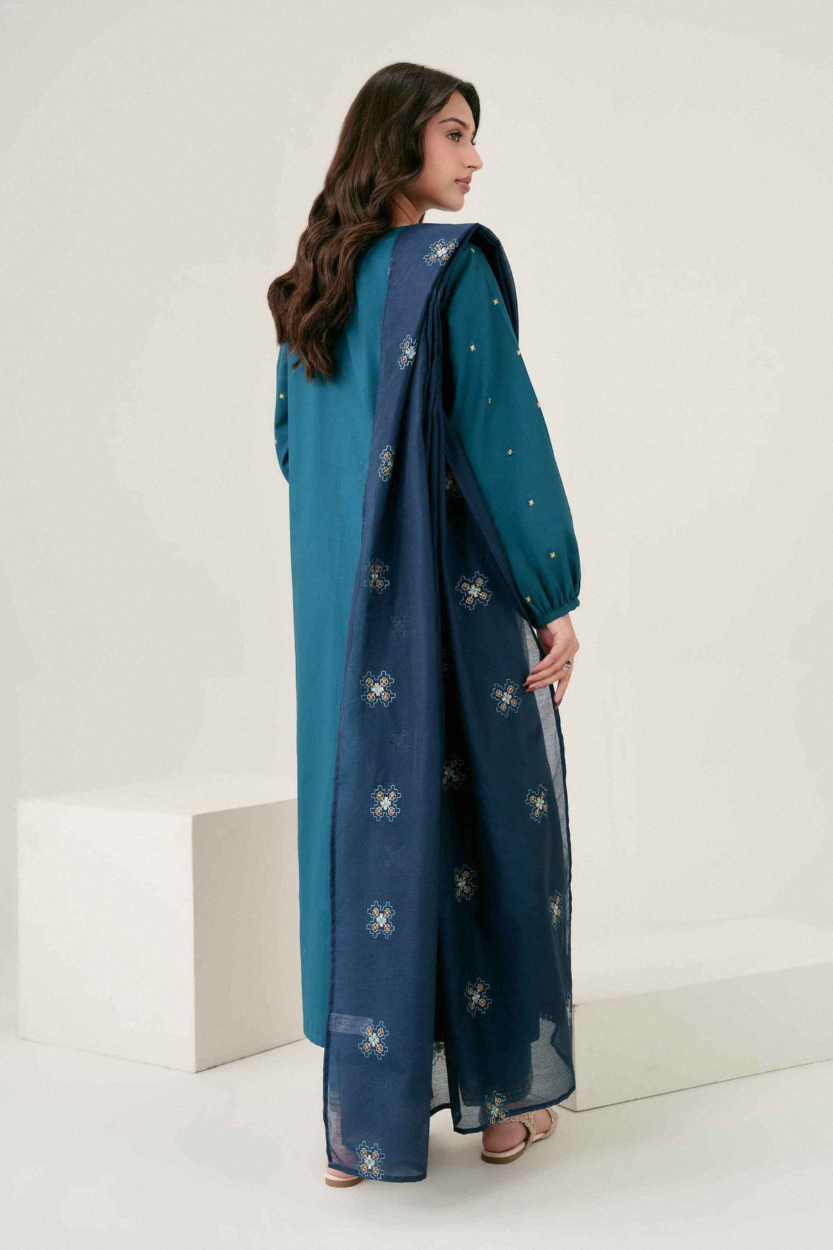 3 Piece - Embroidered Suit - PW25-414 for Women - Pret Collection | Nishat UAE | Shop Online