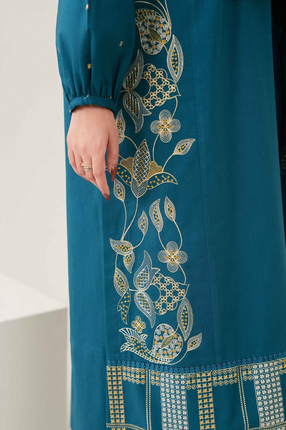 3 Piece - Embroidered Suit - PW25-414 for Women - Pret Collection | Nishat UAE | Shop Online