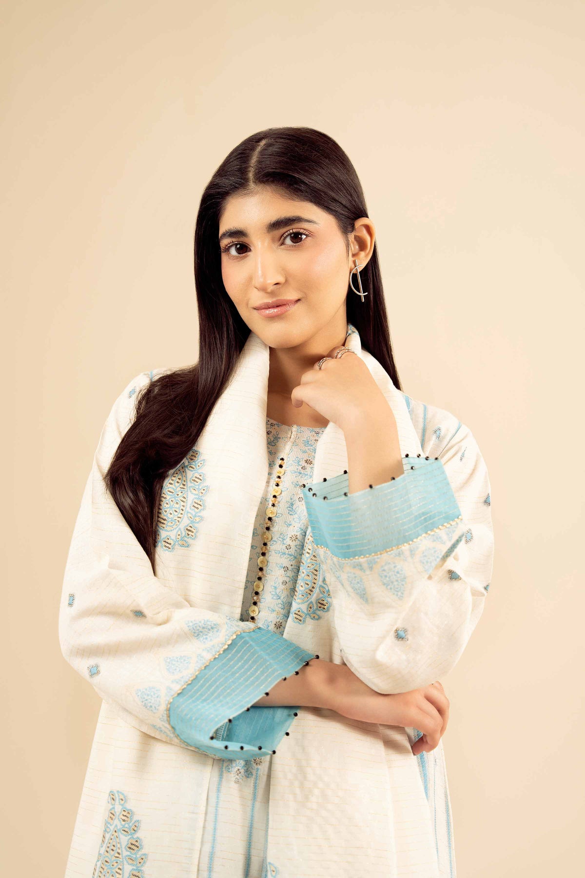 Multi 3-Piece Printed Suit in Jacquard ready-to-wear