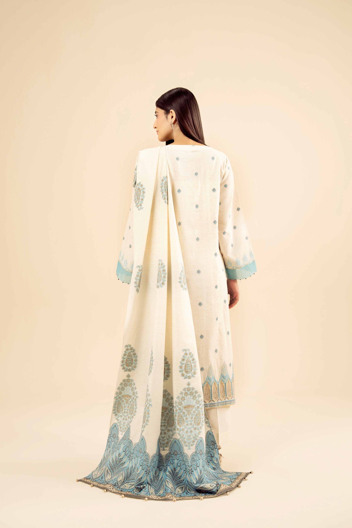 Multi 3-Piece Printed Suit in Jacquard ready-to-wear