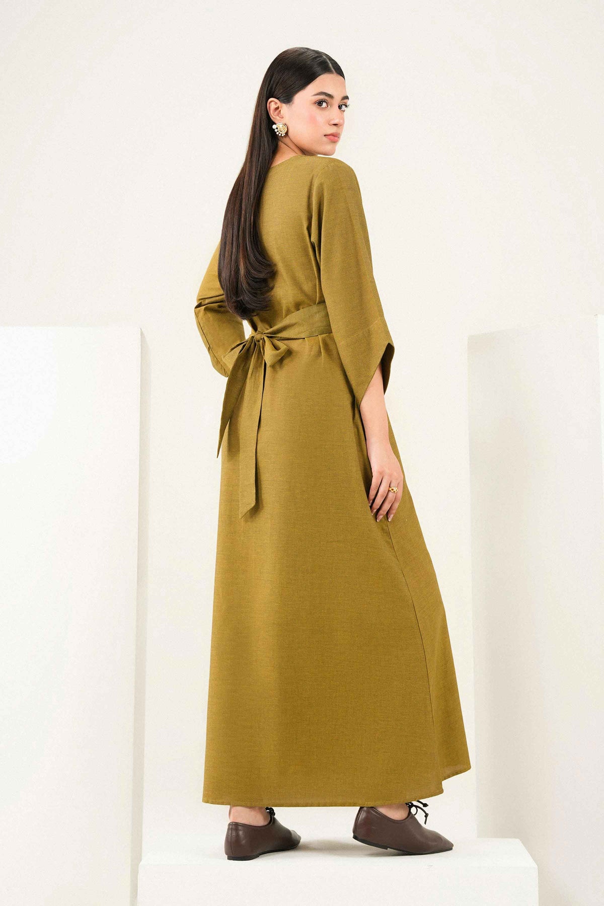 Solid Dress - ST1SE-AURA26WV3-1