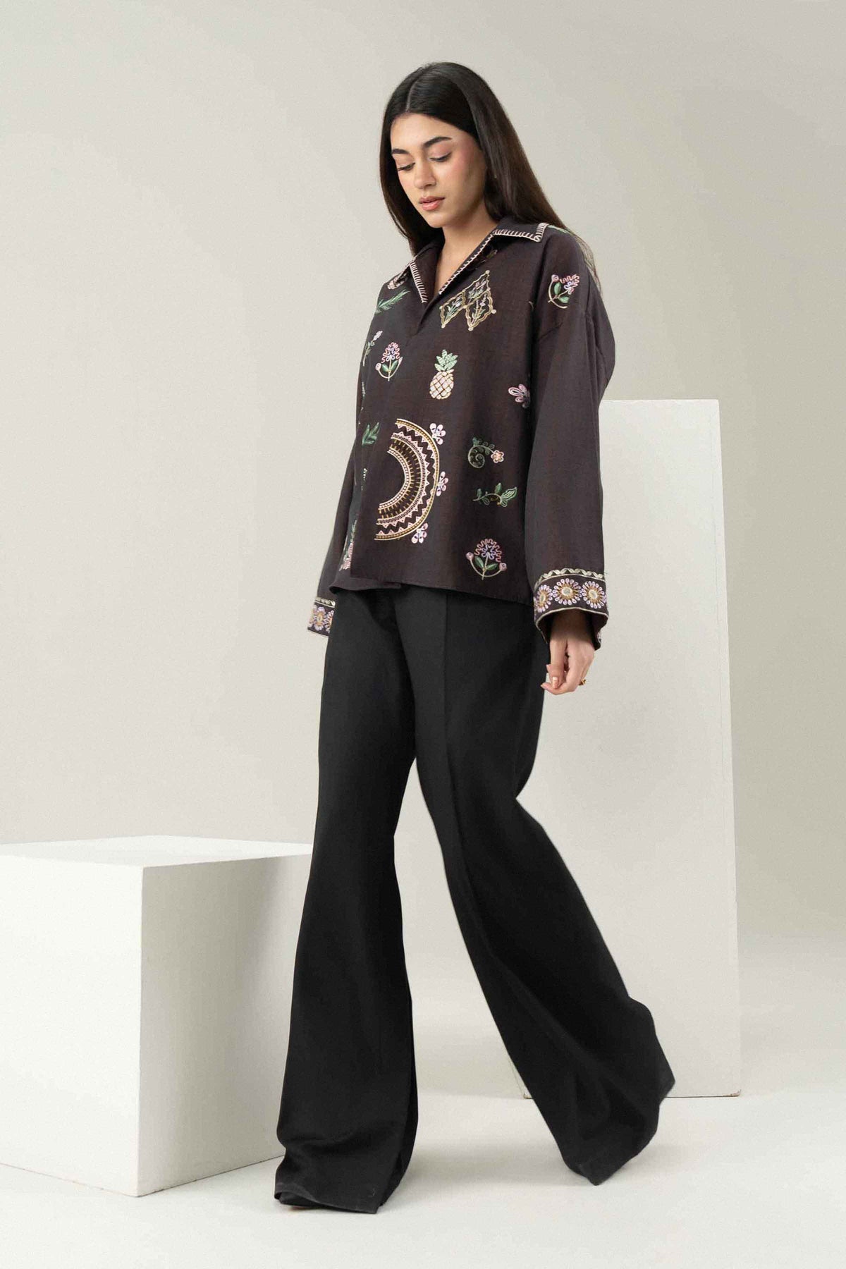Embroidered Shirt - ST1SE-AURA26WV3-2