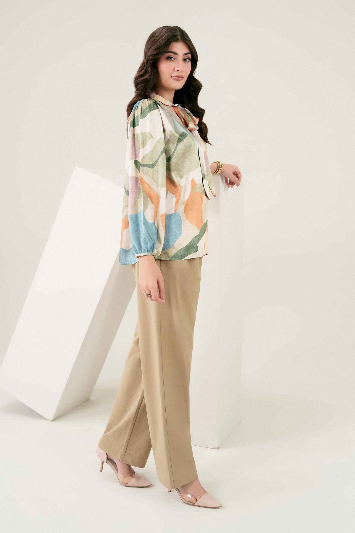 Printed Tunic - ST1SE-AURA26WV3-6 for Women - Pret Collection | Nishat UAE | Shop Online