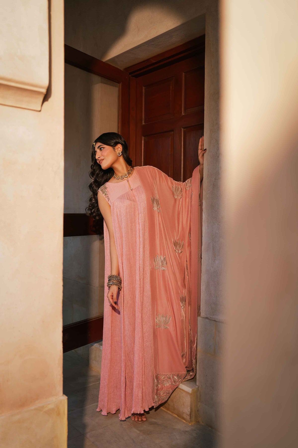 Embroidered Shawl - ST1SE-LUXE26WV1-5