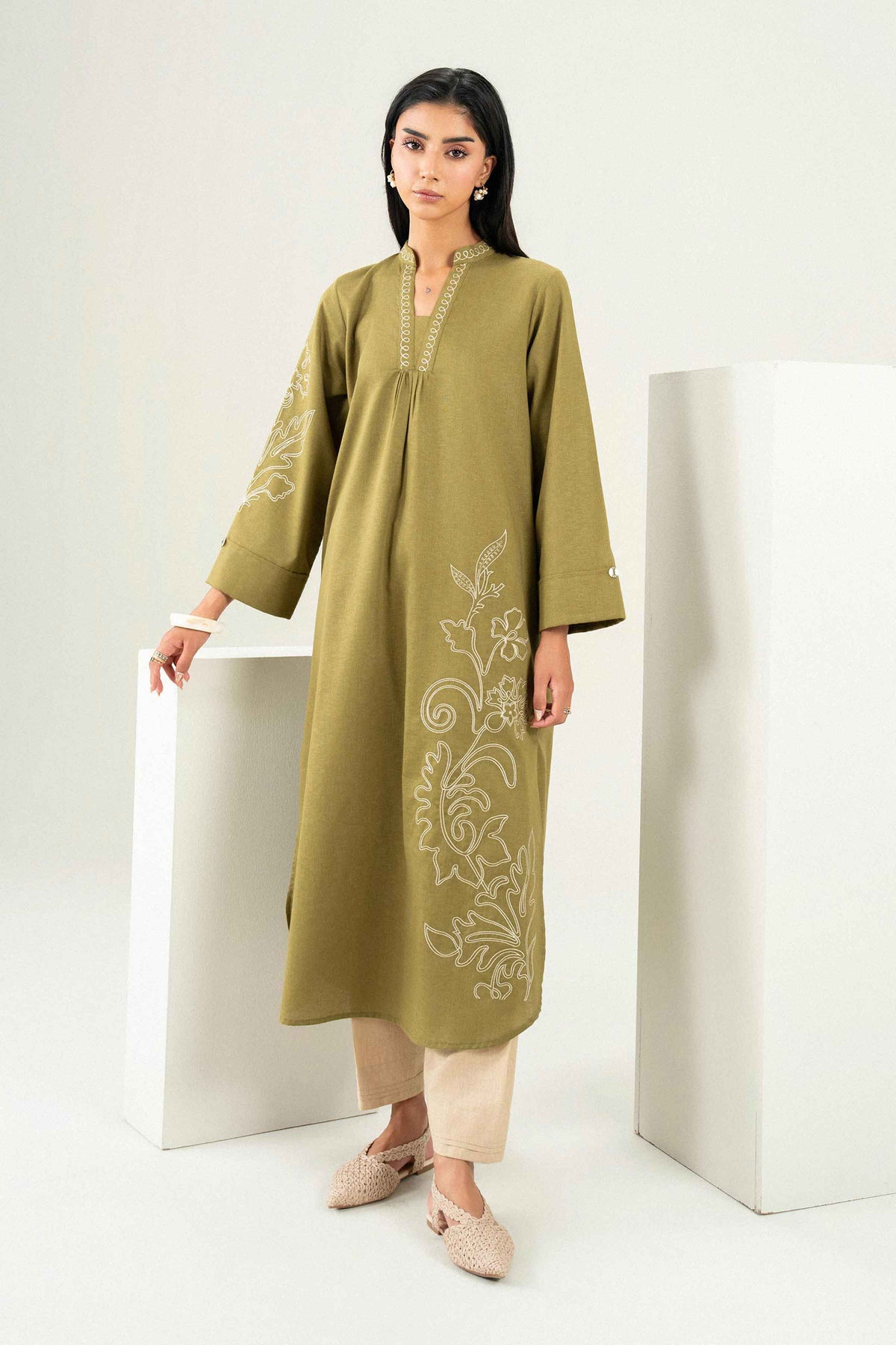 Embroidered Shirt - ST1SE-PRET26WV1-8