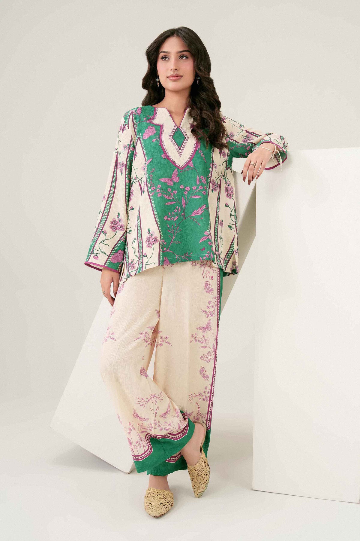 2 Piece - Printed Suit - ST2JS-AURA26WV1-6 for Women - Pret Collection | Nishat UAE | Shop Online