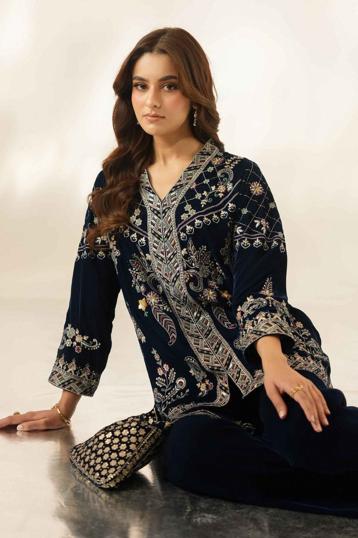 2 Piece - Embroidered Suit - ST2JTE-LUXE26WV1-1 for, - Pret Collection | Nishat | Shop Online
