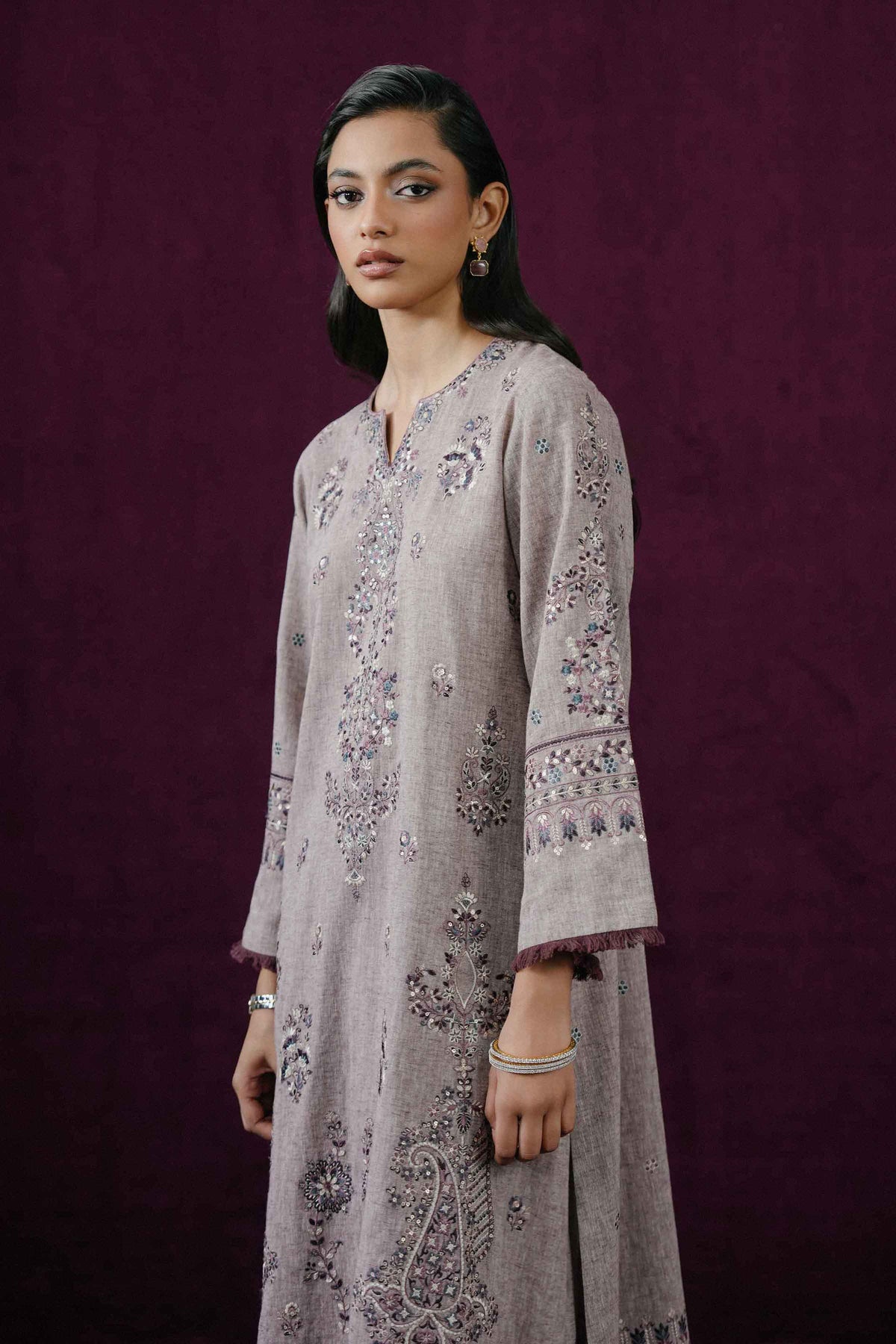 2 PIECE - EMBROIDERED SUIT - ST2PE-BOUT26WV2-15 for Women - Boutique Collection | Nishat UAE | Shop Online