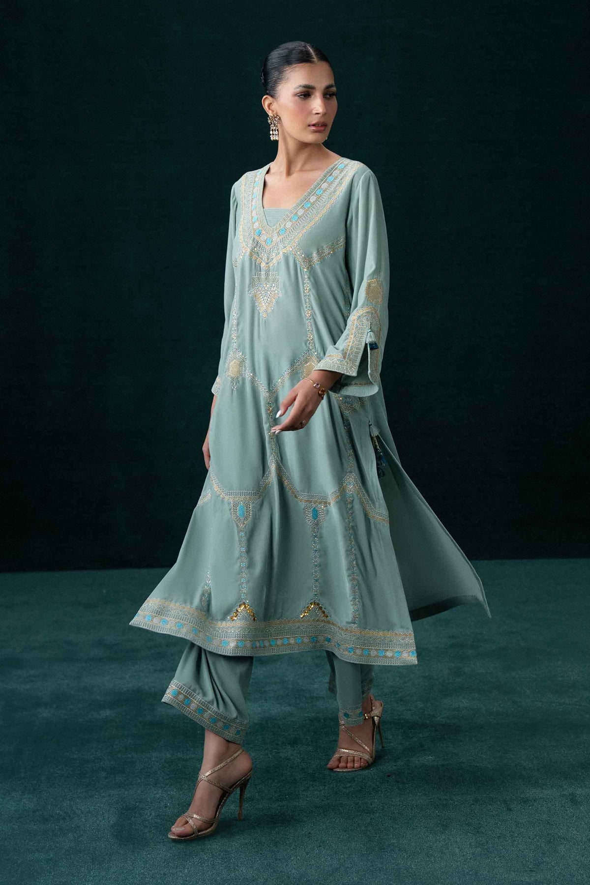 2 Piece - Embroidered Suit - ST2PE-BOUT26WV2-7