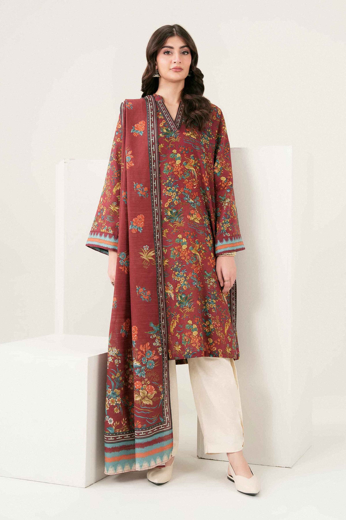 2 Piece - Printed Suit - ST2SDE-PRET26WV2-3 for Women - Pret Collection | Nishat UAE | Shop Online