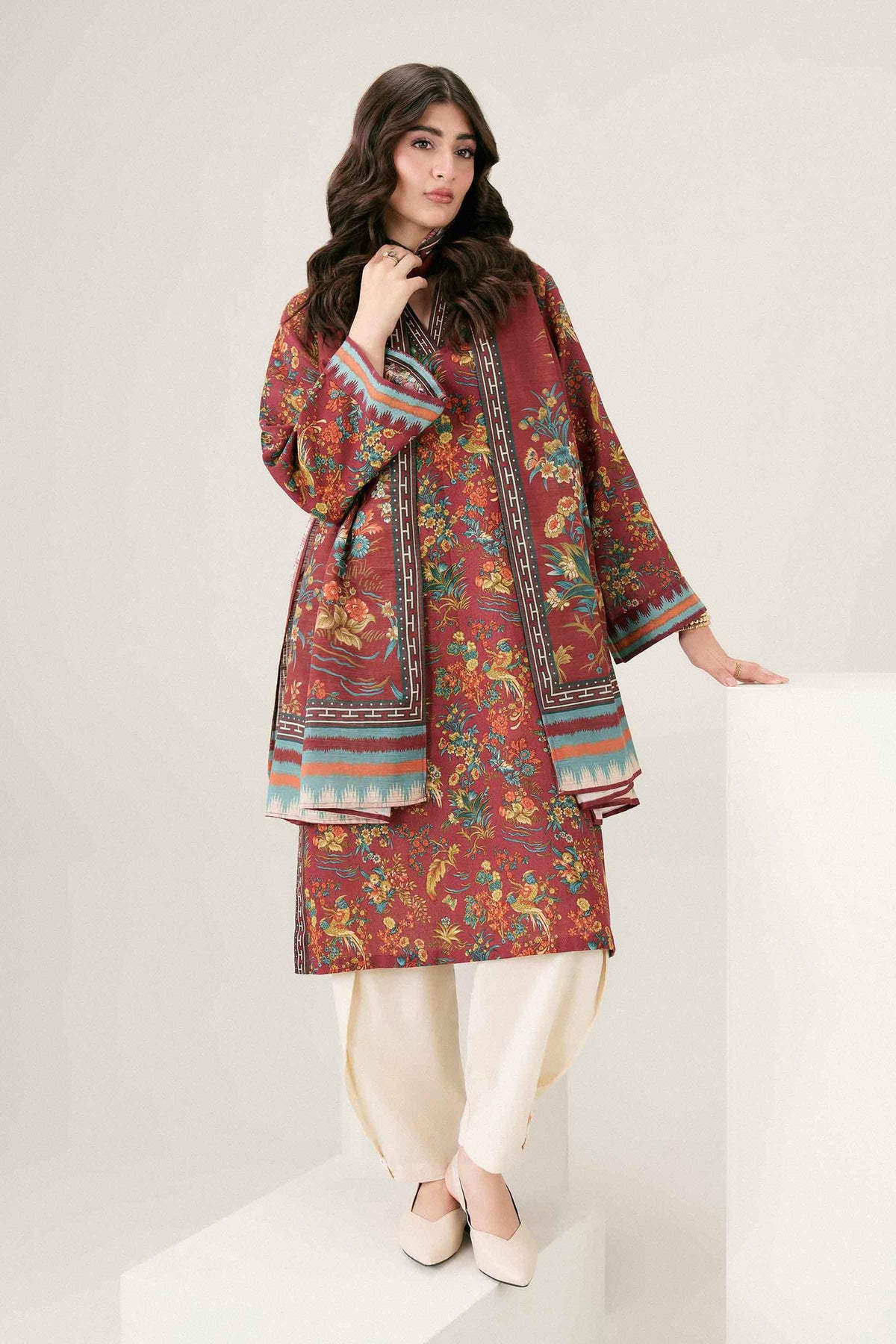 2 Piece - Printed Suit - ST2SDE-PRET26WV2-3 for Women - Pret Collection | Nishat UAE | Shop Online
