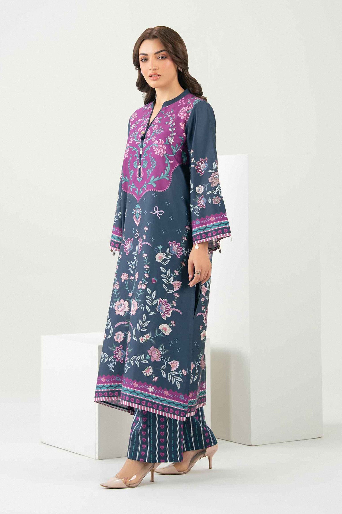 2 Piece - Printed Suit - ST2ST-PRET26WV3-20-for Women - Pret Collection | Nishat UAE | Shop Online
