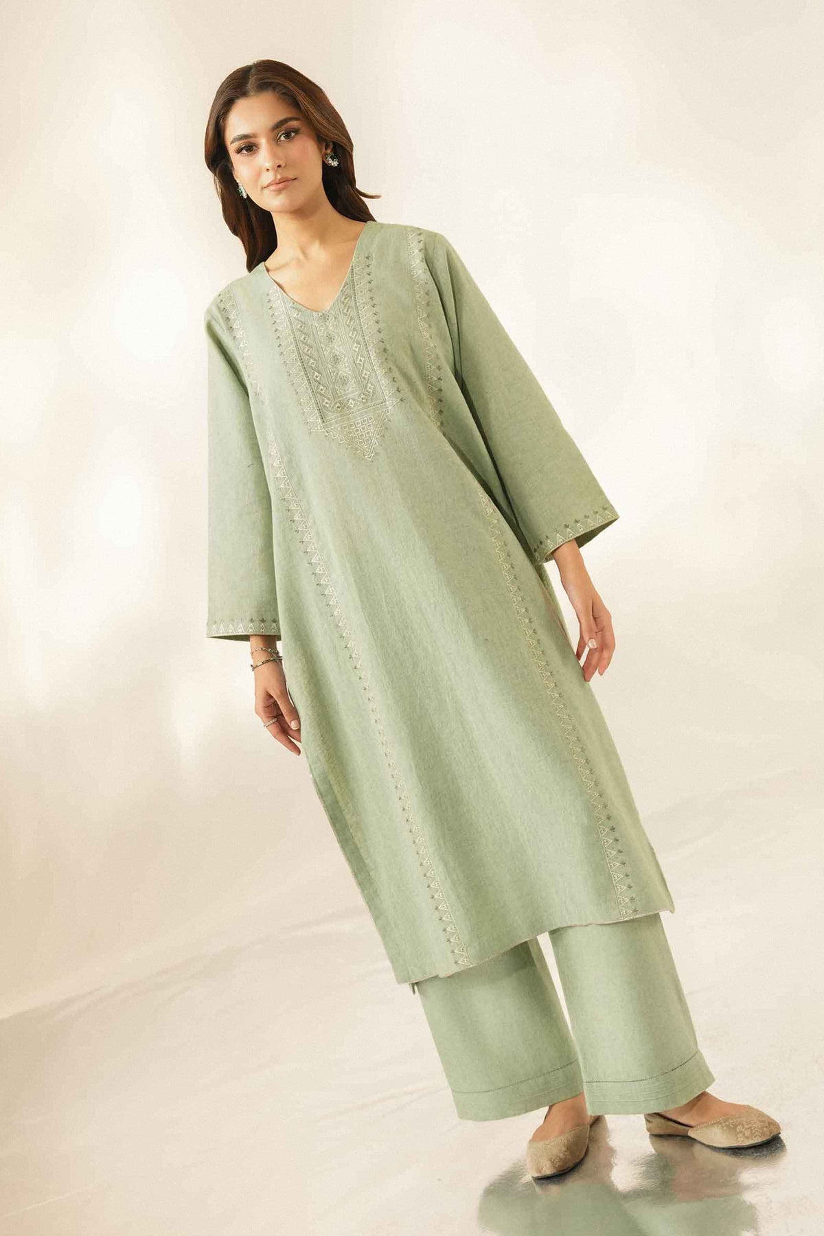 2 Piece - Embroidered Suit - ST2STE-LUXE26WV1-25