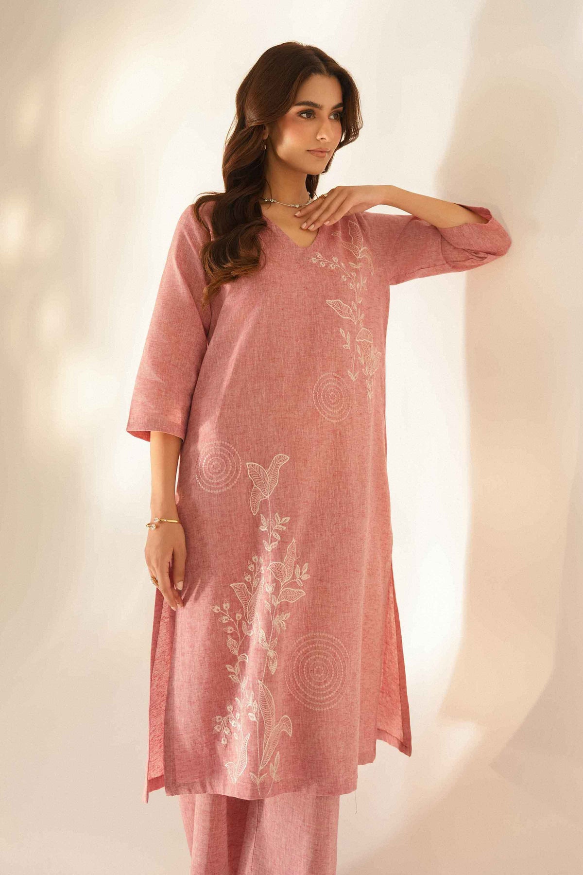 2 Piece - Embroidered Suit - ST2STE-LUXE26WV1-27 for, - Pret Collection | Nishat | Shop Online