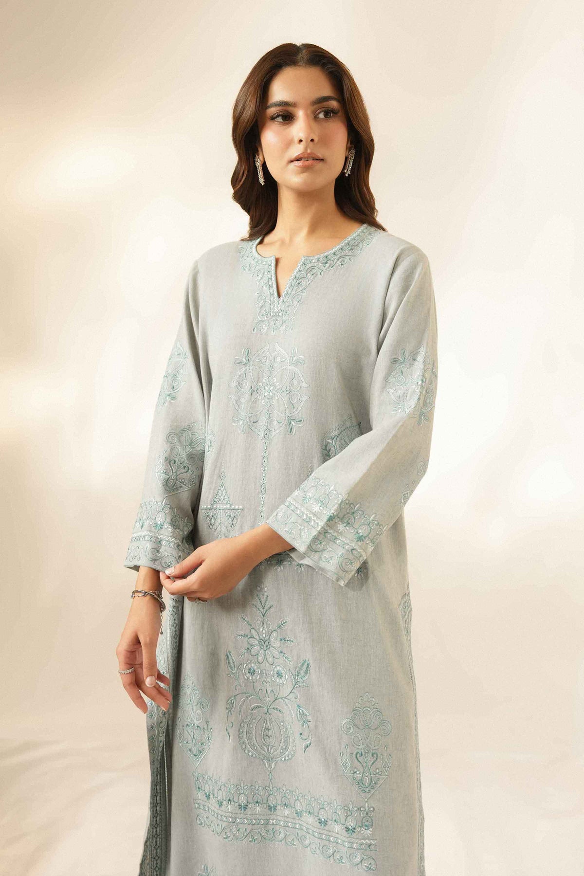 2 Piece - Embroidered Suit - ST2STE-LUXE26WV1-29