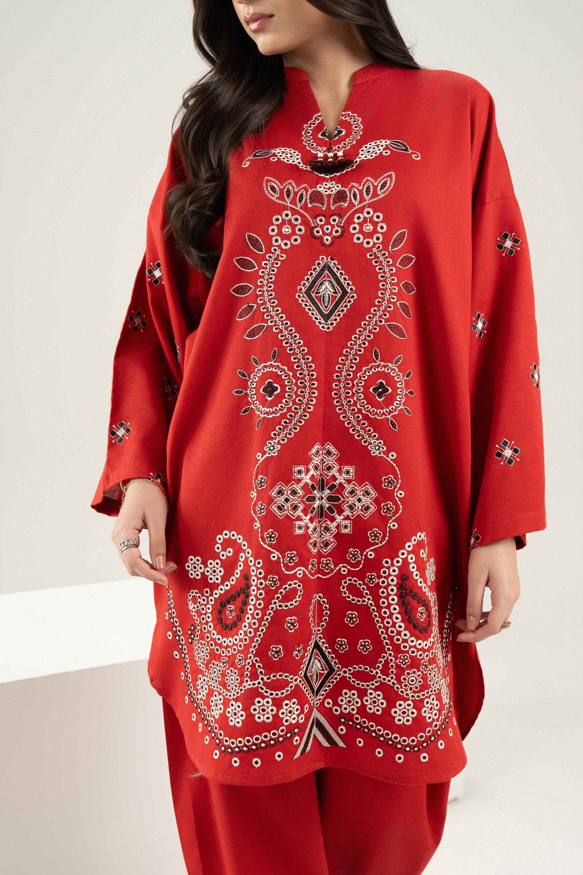 2 Piece - Embroidered Suit - ST2STE-PRET26WV1-1