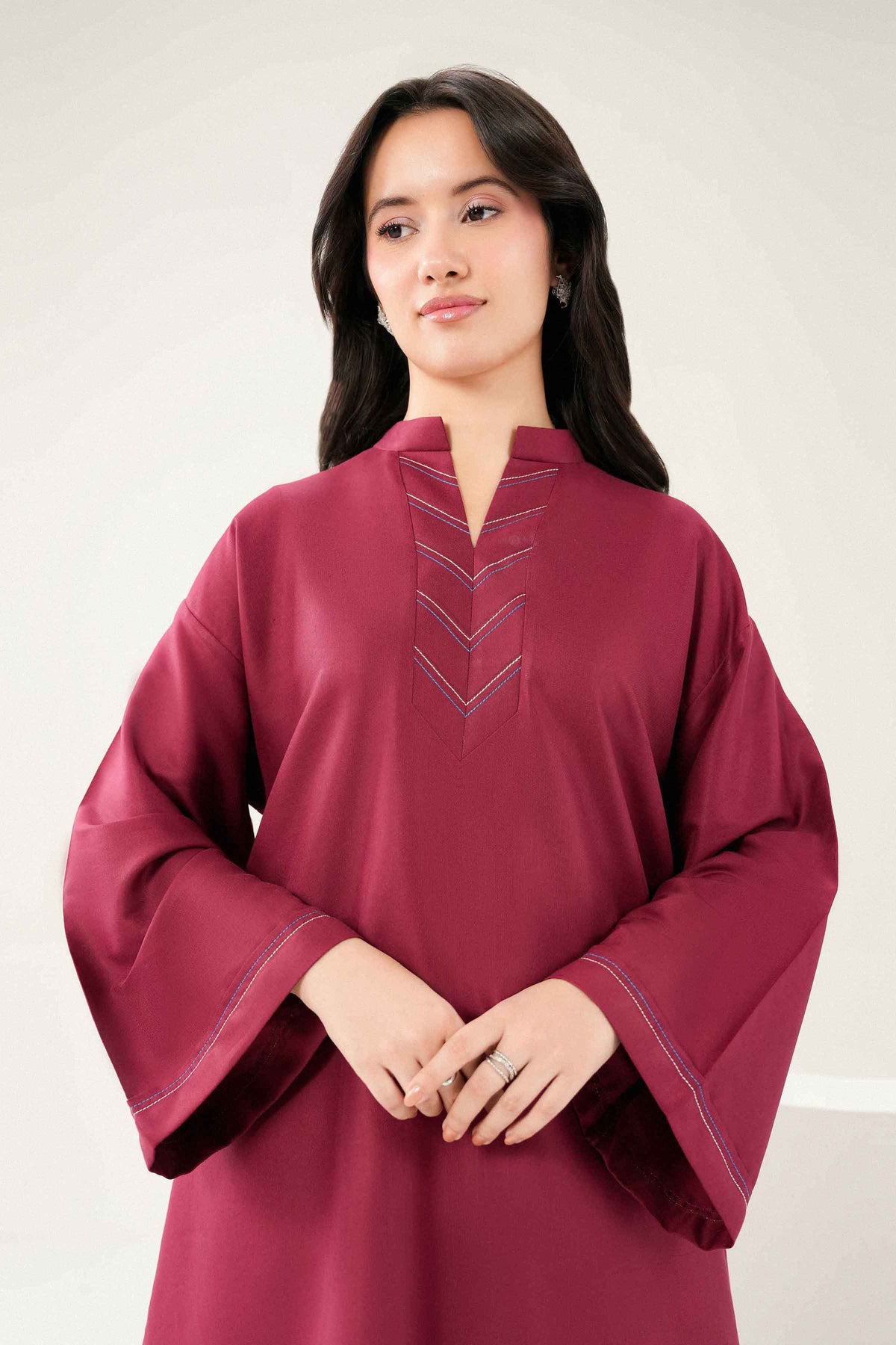2-Piece Embroidered Suit in Twill ready-to-wear