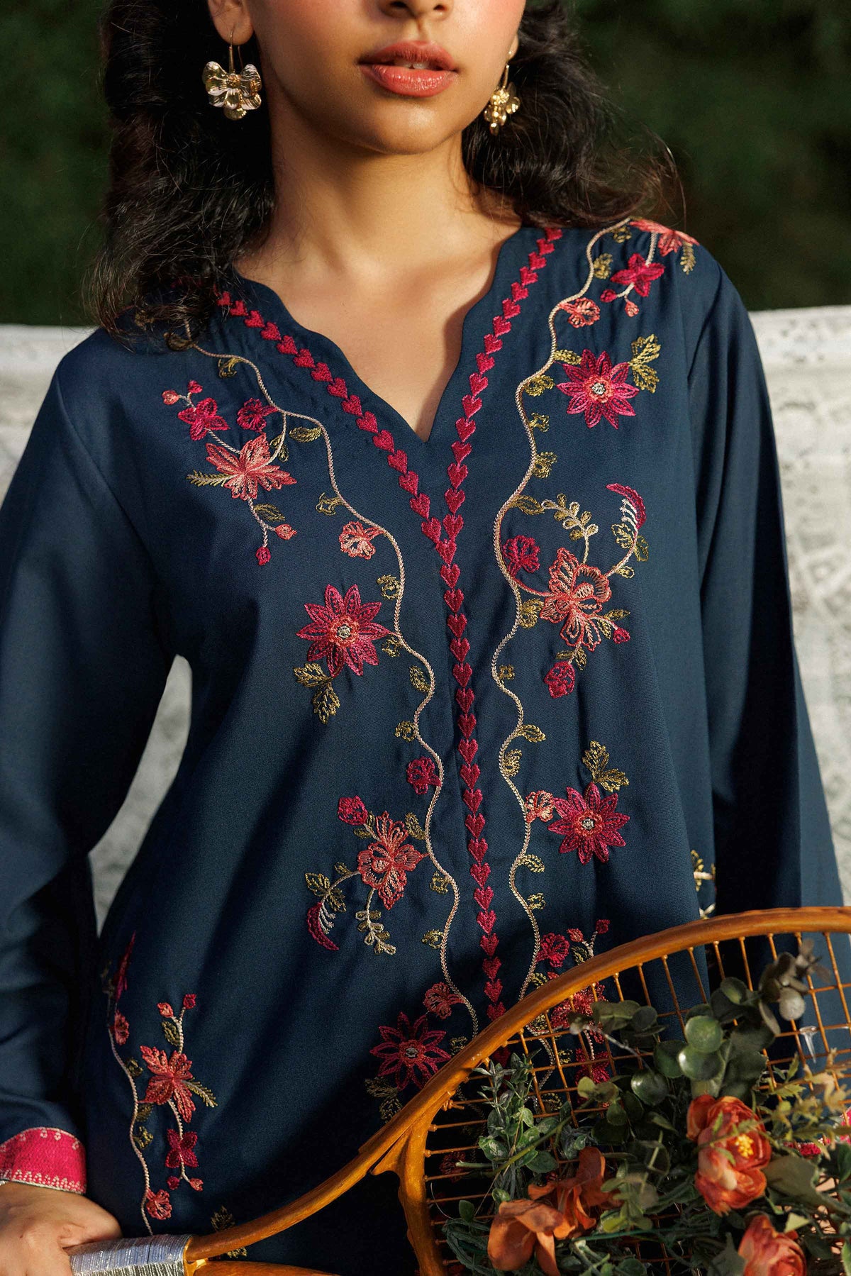 2 Piece - Embroidered Suit - ST2STE-PRET26WV1-14
