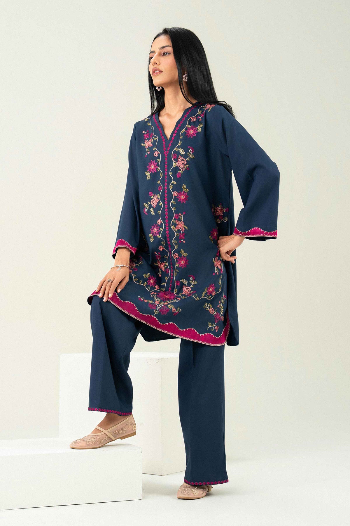 2 Piece - Embroidered Suit - ST2STE-PRET26WV1-14 for, - Pret Collection | Nishat | Shop Online