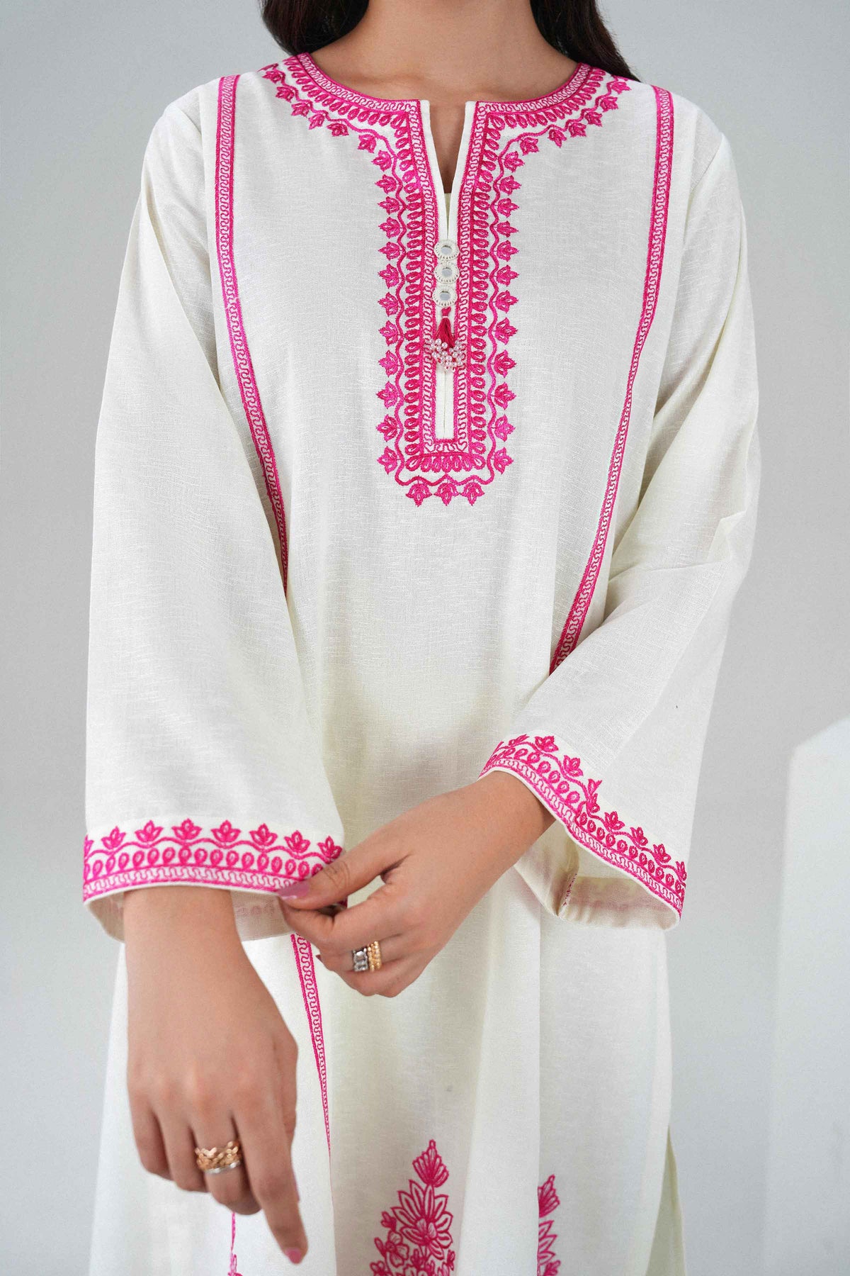 2 Piece - Embroidered Suit - ST2STE-PRET26WV2-16