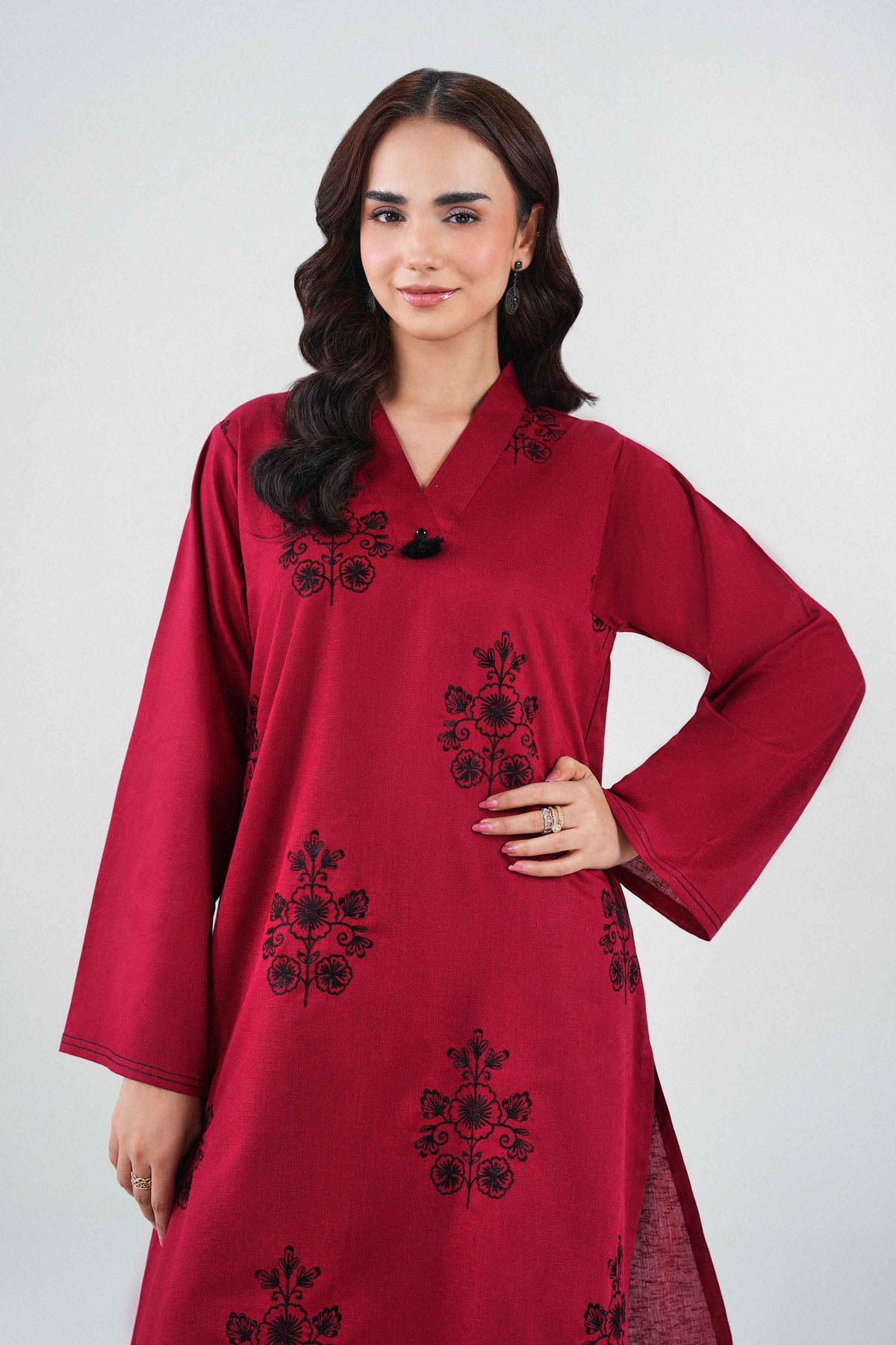2 Piece - Embroidered Suit - ST2STE-PRET26WV2-20