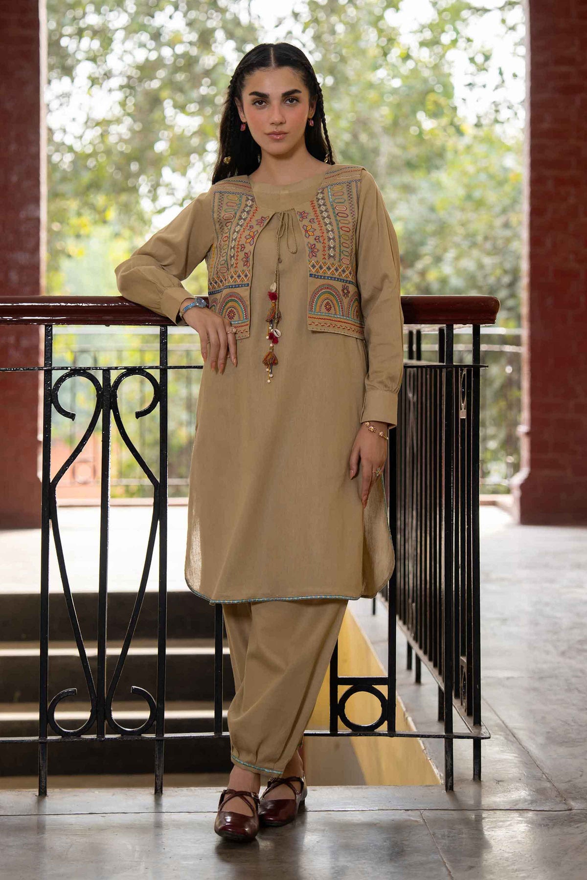 3 Piece - Embroidered Suit - ST2STE-PRET26WV2-48 for Women - Pret Collection | Nishat UAE | Shop Online