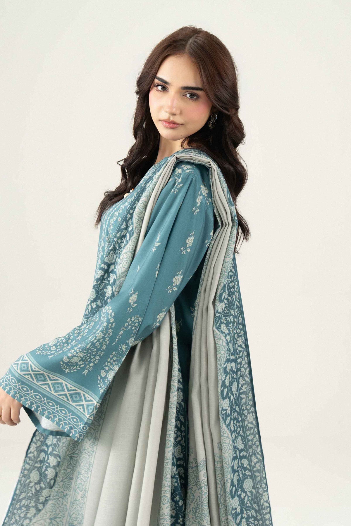 3 Piece - Printed Suit - ST3P-PRET26WV1-12 for Women - Pret Collection | Nishat UAE | Shop Online