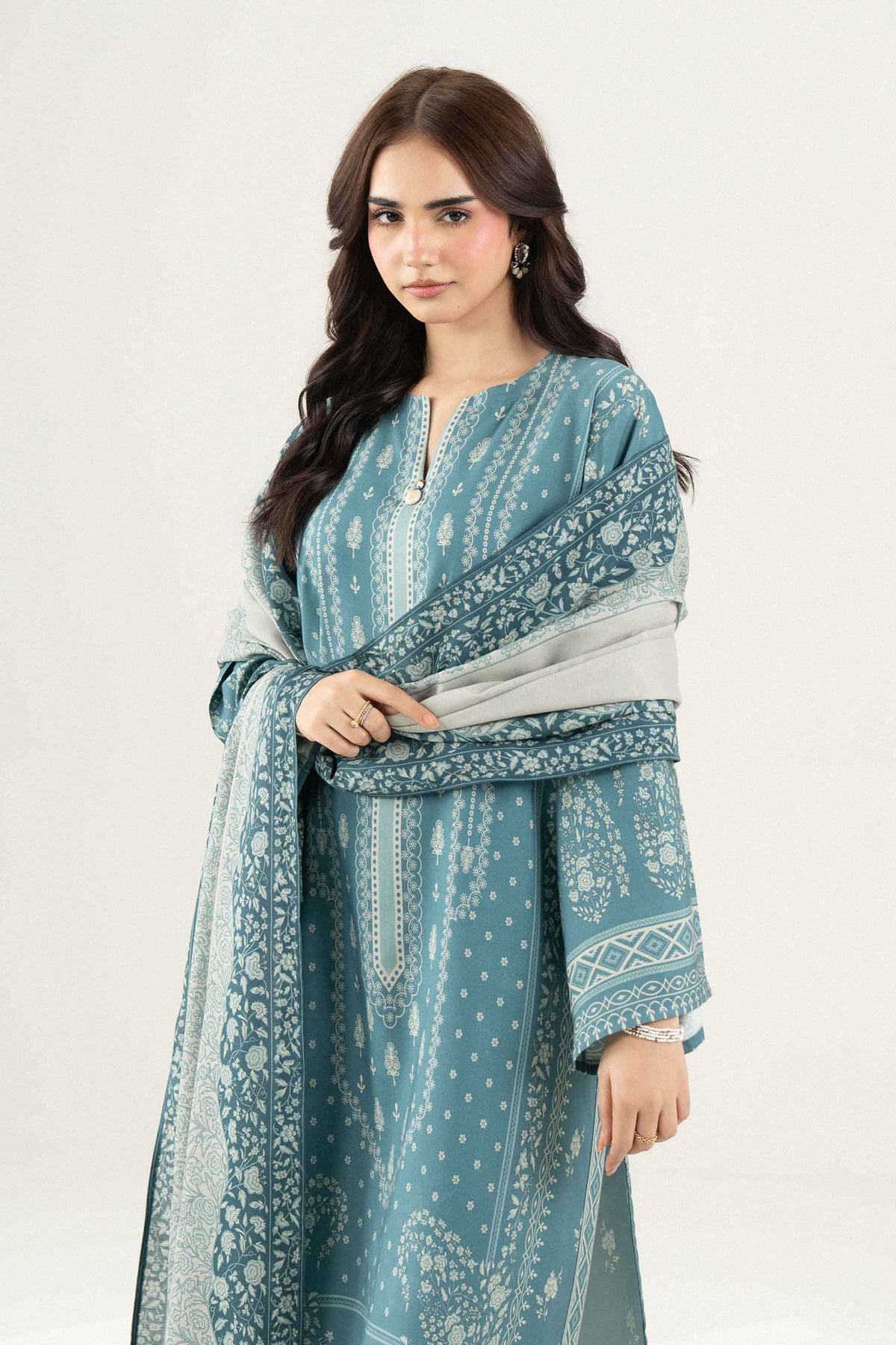 3 Piece - Printed Suit - ST3P-PRET26WV1-12 for Women - Pret Collection | Nishat UAE | Shop Online